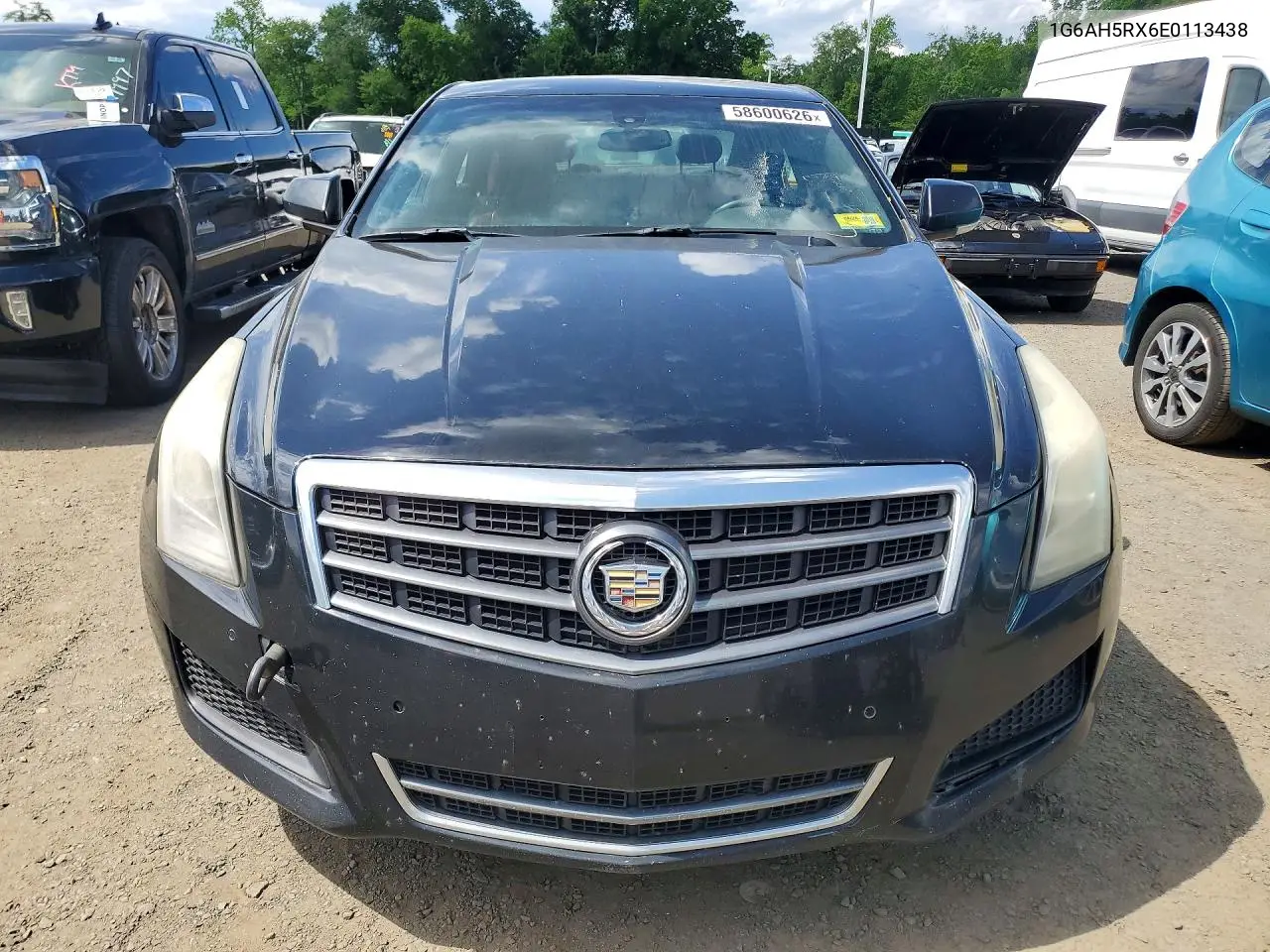 2014 Cadillac Ats Luxury VIN: 1G6AH5RX6E0113438 Lot: 58600626