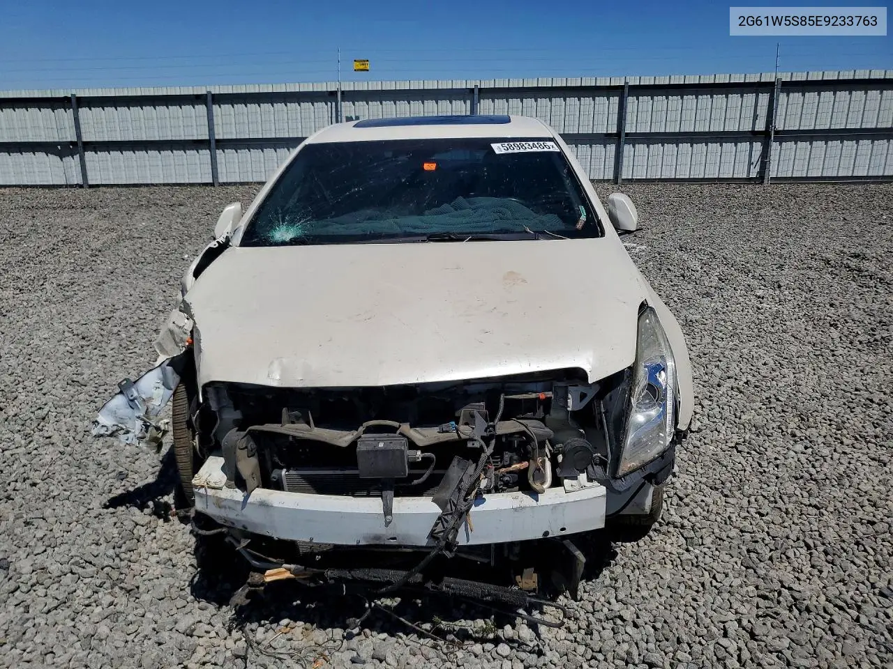 2014 Cadillac Xts Vsport Platinum VIN: 2G61W5S85E9233763 Lot: 58983486
