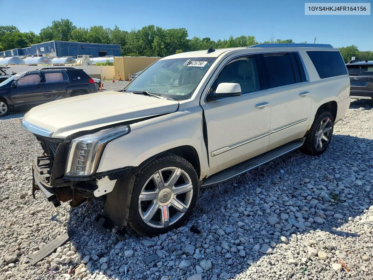 2015 Cadillac Escalade Esv Luxury VIN: 1GYS4HKJ4FR164156 Lot: 56126756