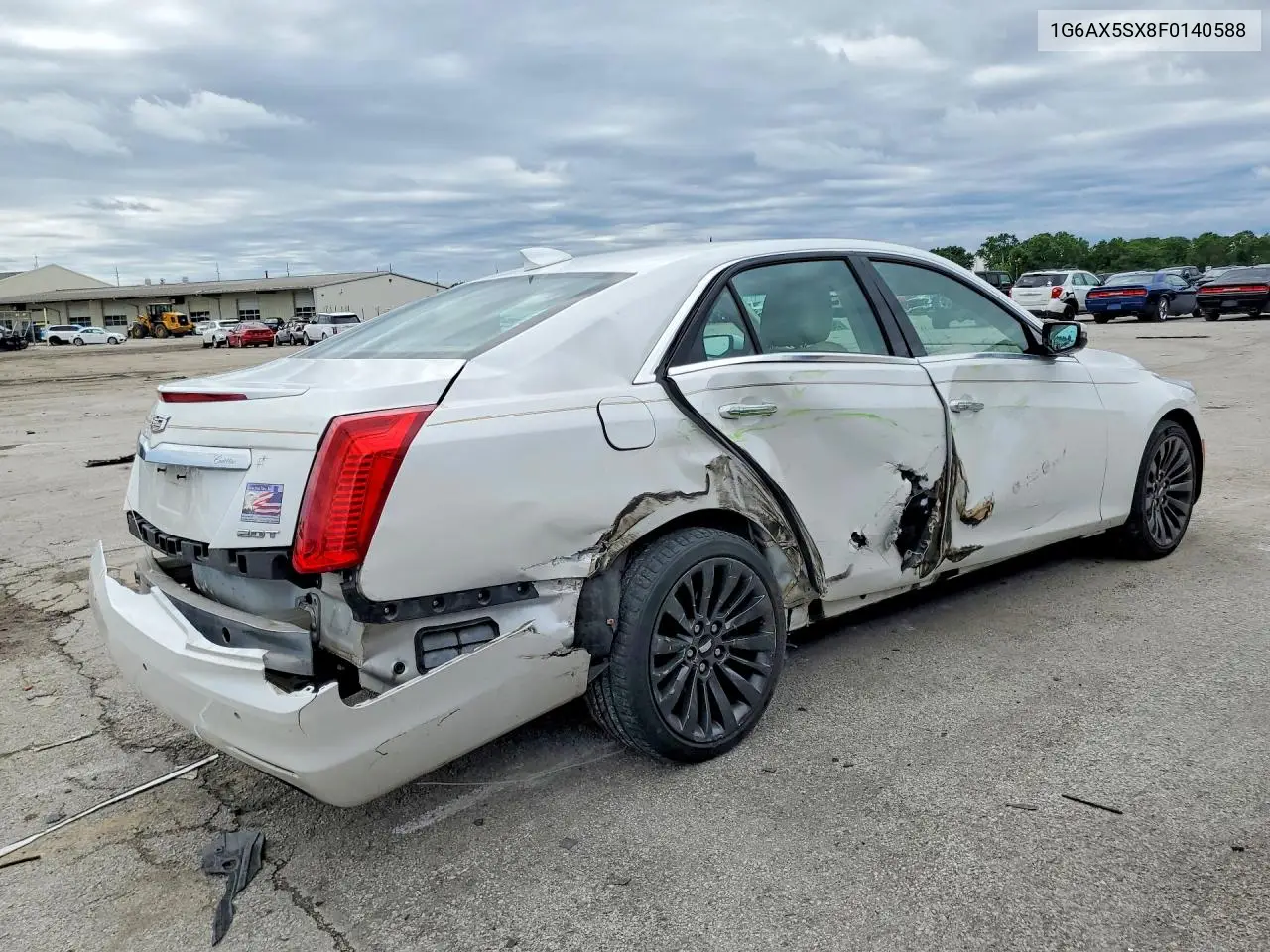 2015 Cadillac Cts Luxury Collection VIN: 1G6AX5SX8F0140588 Lot: 56185136