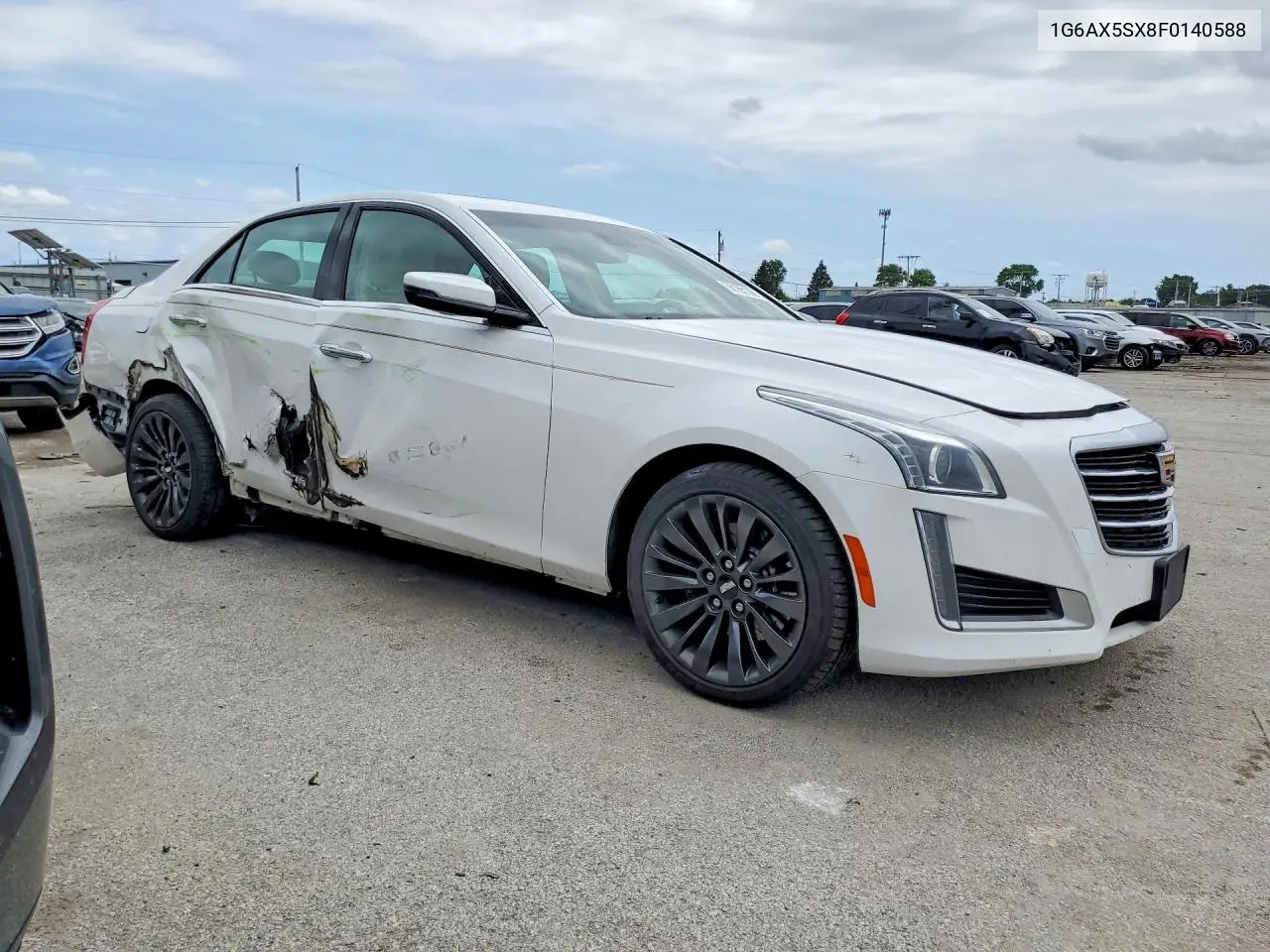 2015 Cadillac Cts Luxury Collection VIN: 1G6AX5SX8F0140588 Lot: 56185136