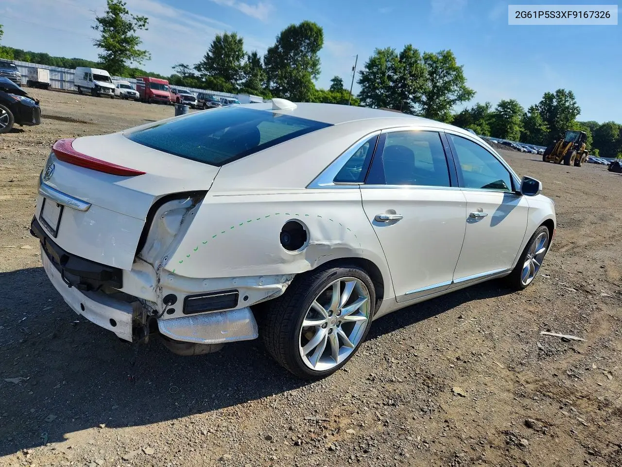 2015 Cadillac Xts Premium Collection VIN: 2G61P5S3XF9167326 Lot: 57560876