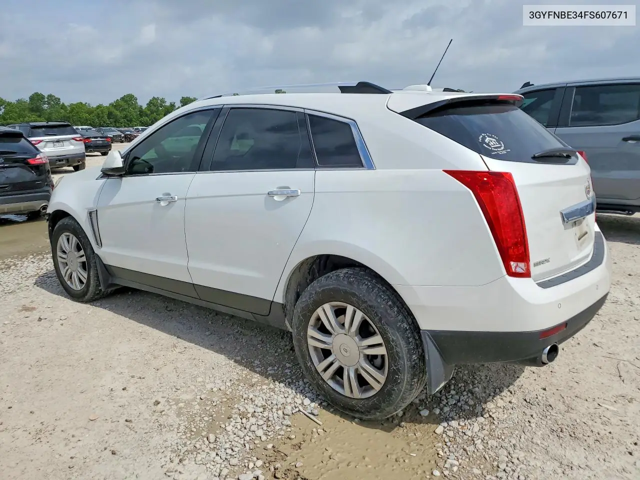 2015 Cadillac Srx Luxury Collection VIN: 3GYFNBE34FS607671 Lot: 57666356