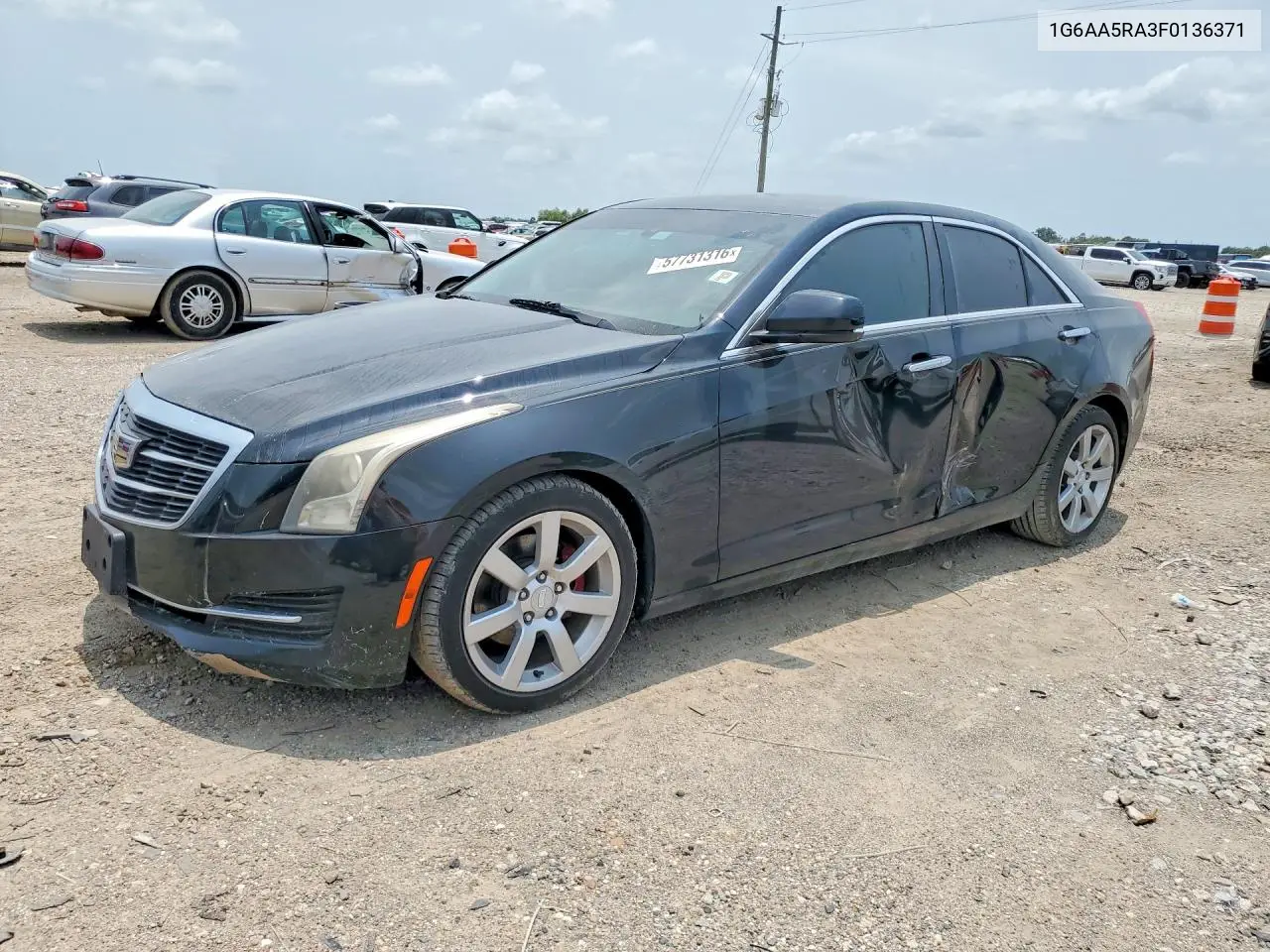 2015 Cadillac Ats VIN: 1G6AA5RA3F0136371 Lot: 57731316