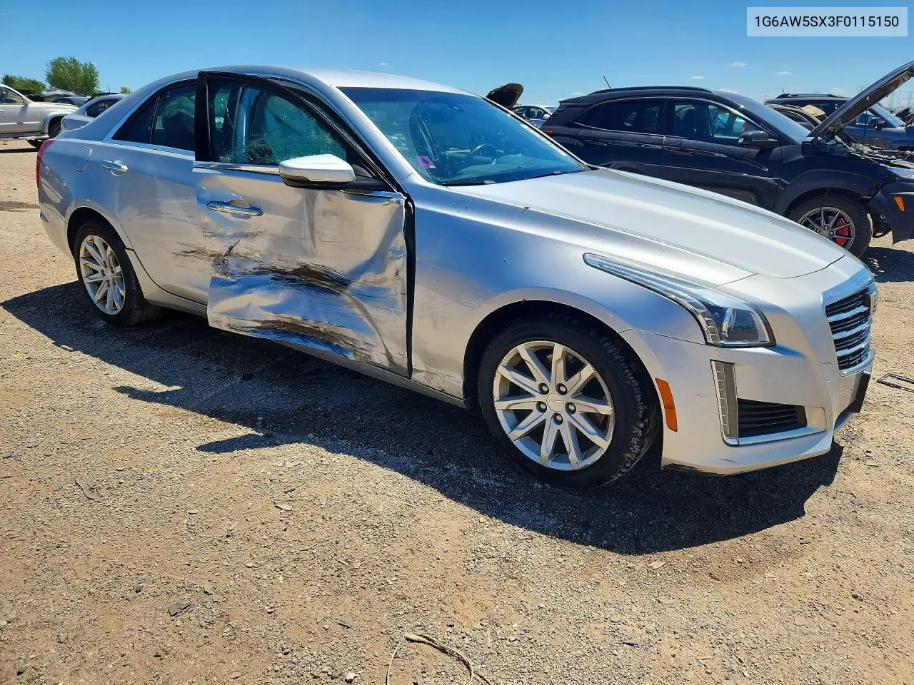 2015 Cadillac Cts VIN: 1G6AW5SX3F0115150 Lot: 57784376