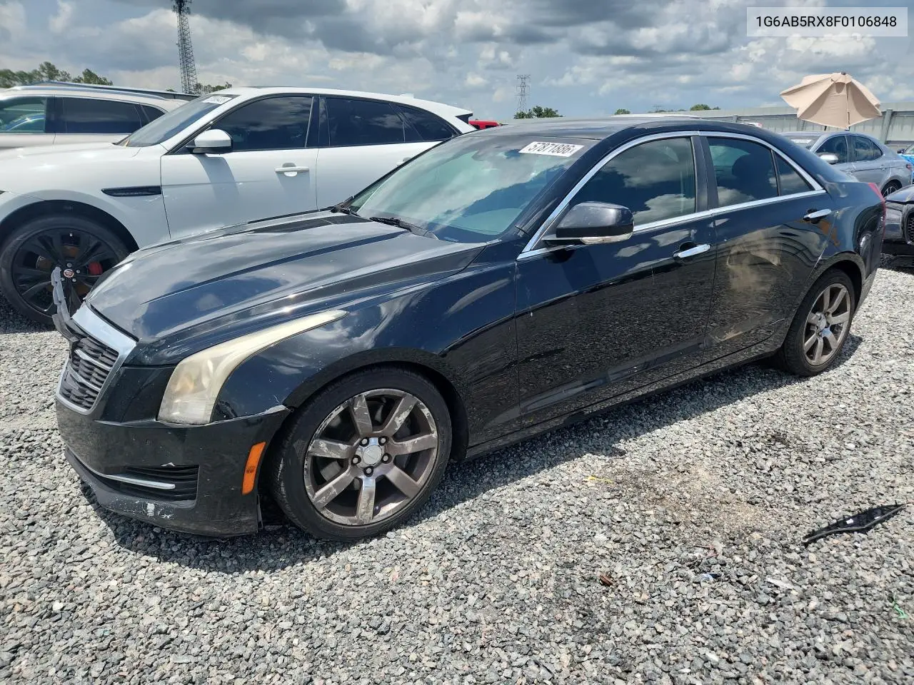 2015 Cadillac Ats Luxury VIN: 1G6AB5RX8F0106848 Lot: 57871886