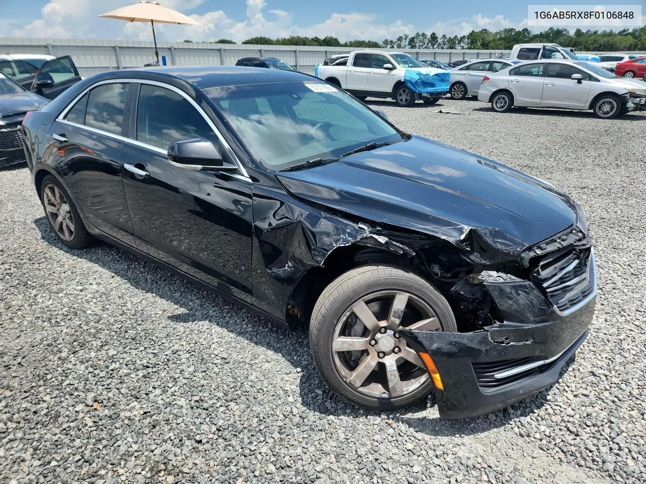 2015 Cadillac Ats Luxury VIN: 1G6AB5RX8F0106848 Lot: 57871886