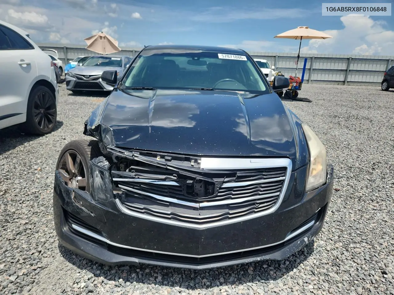 2015 Cadillac Ats Luxury VIN: 1G6AB5RX8F0106848 Lot: 57871886