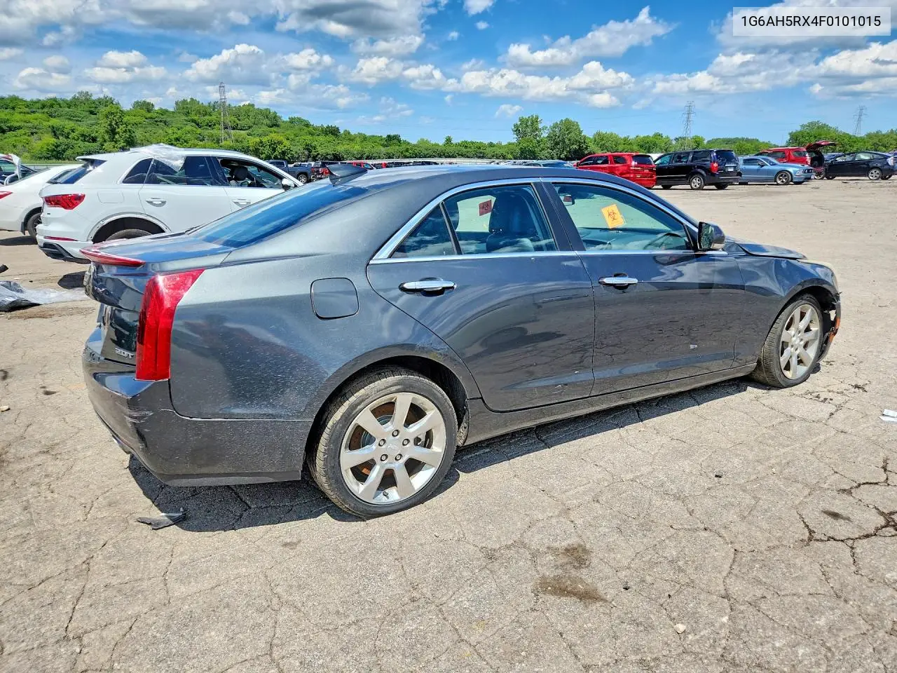 2015 Cadillac Ats Luxury VIN: 1G6AH5RX4F0101015 Lot: 58919316