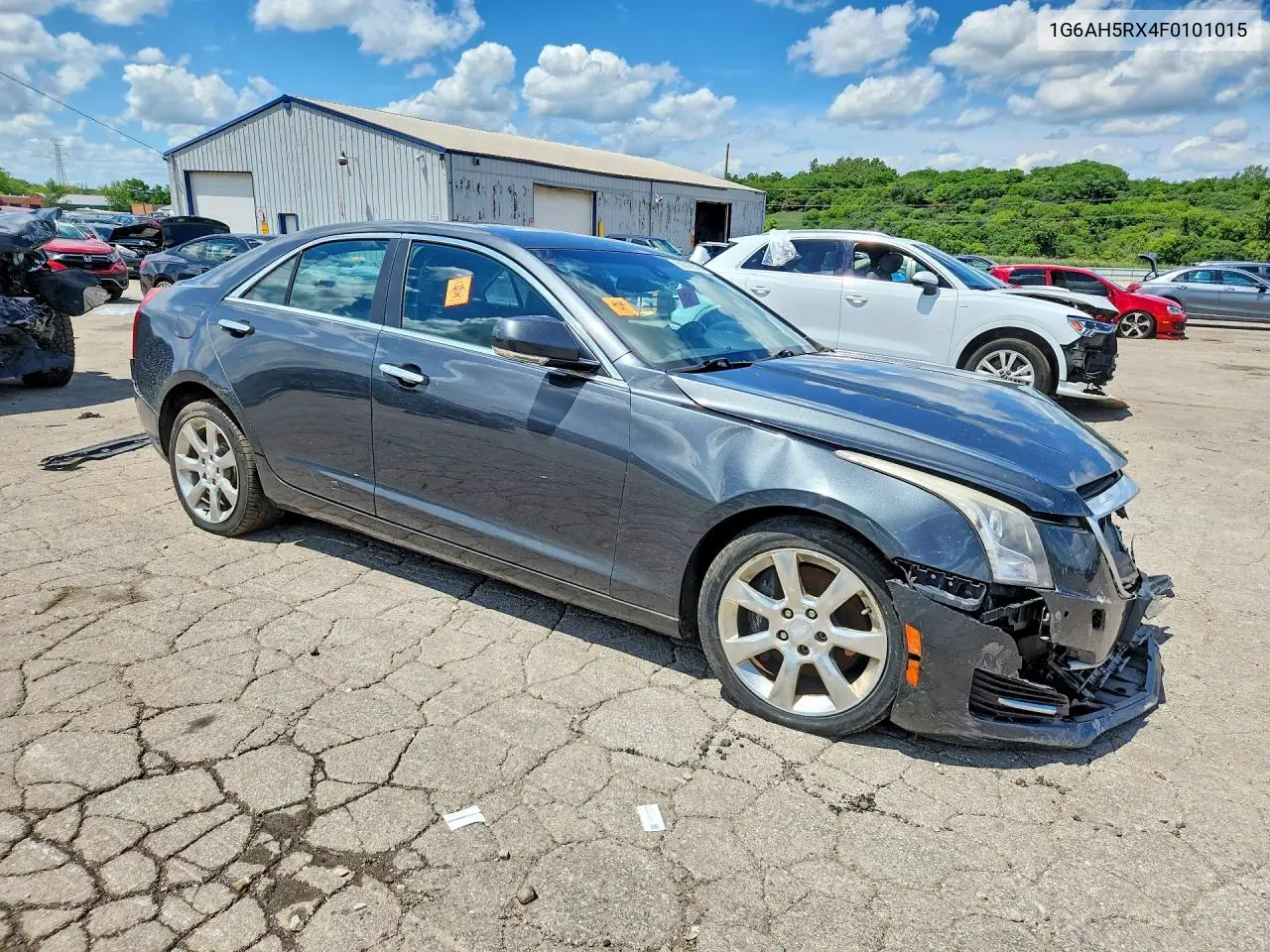 2015 Cadillac Ats Luxury VIN: 1G6AH5RX4F0101015 Lot: 58919316