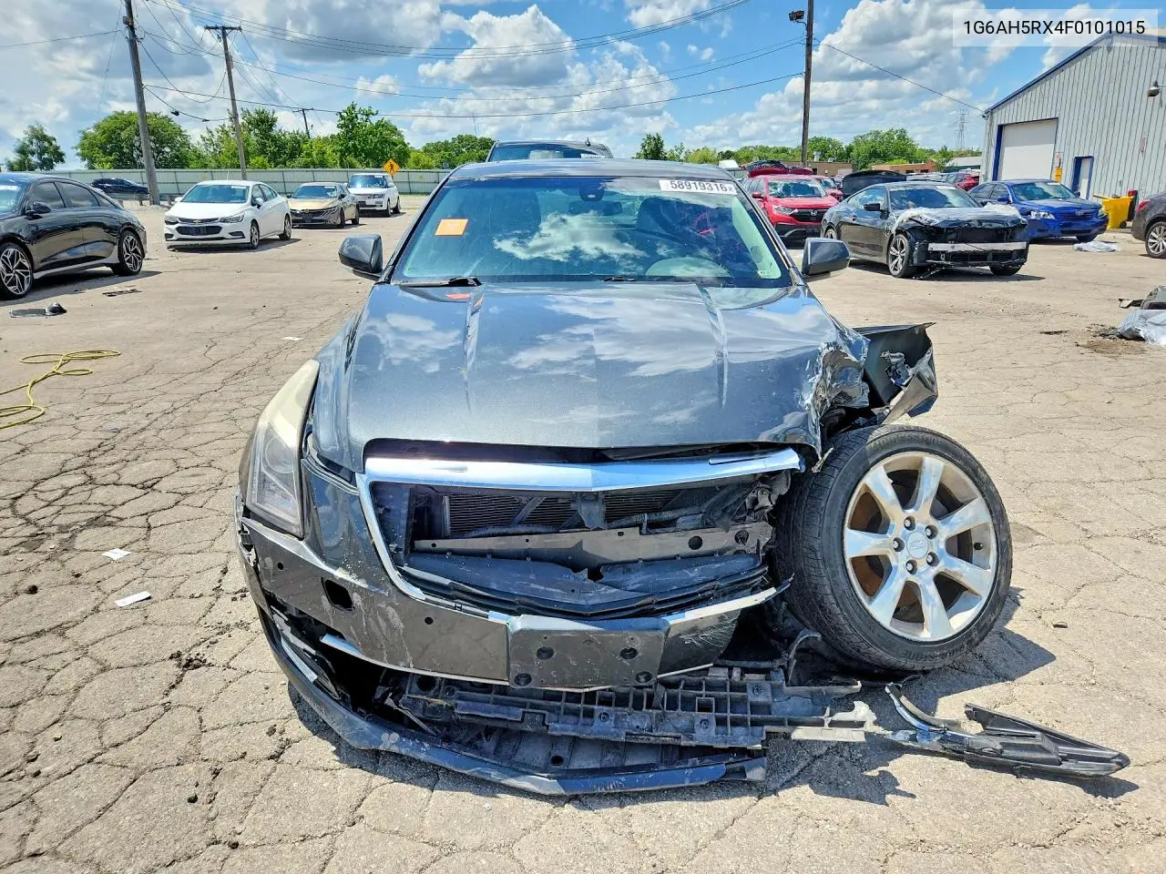 2015 Cadillac Ats Luxury VIN: 1G6AH5RX4F0101015 Lot: 58919316