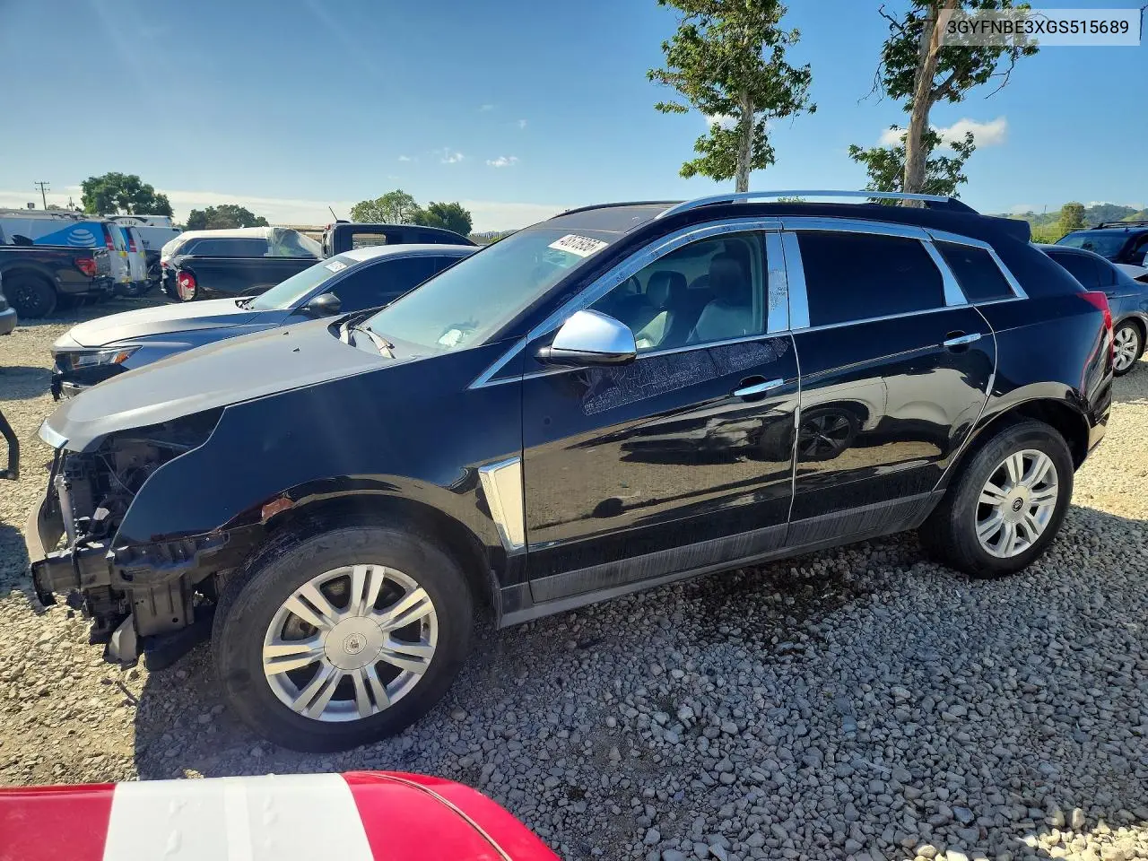 2016 Cadillac Srx Luxury Collection VIN: 3GYFNBE3XGS515689 Lot: 48576956