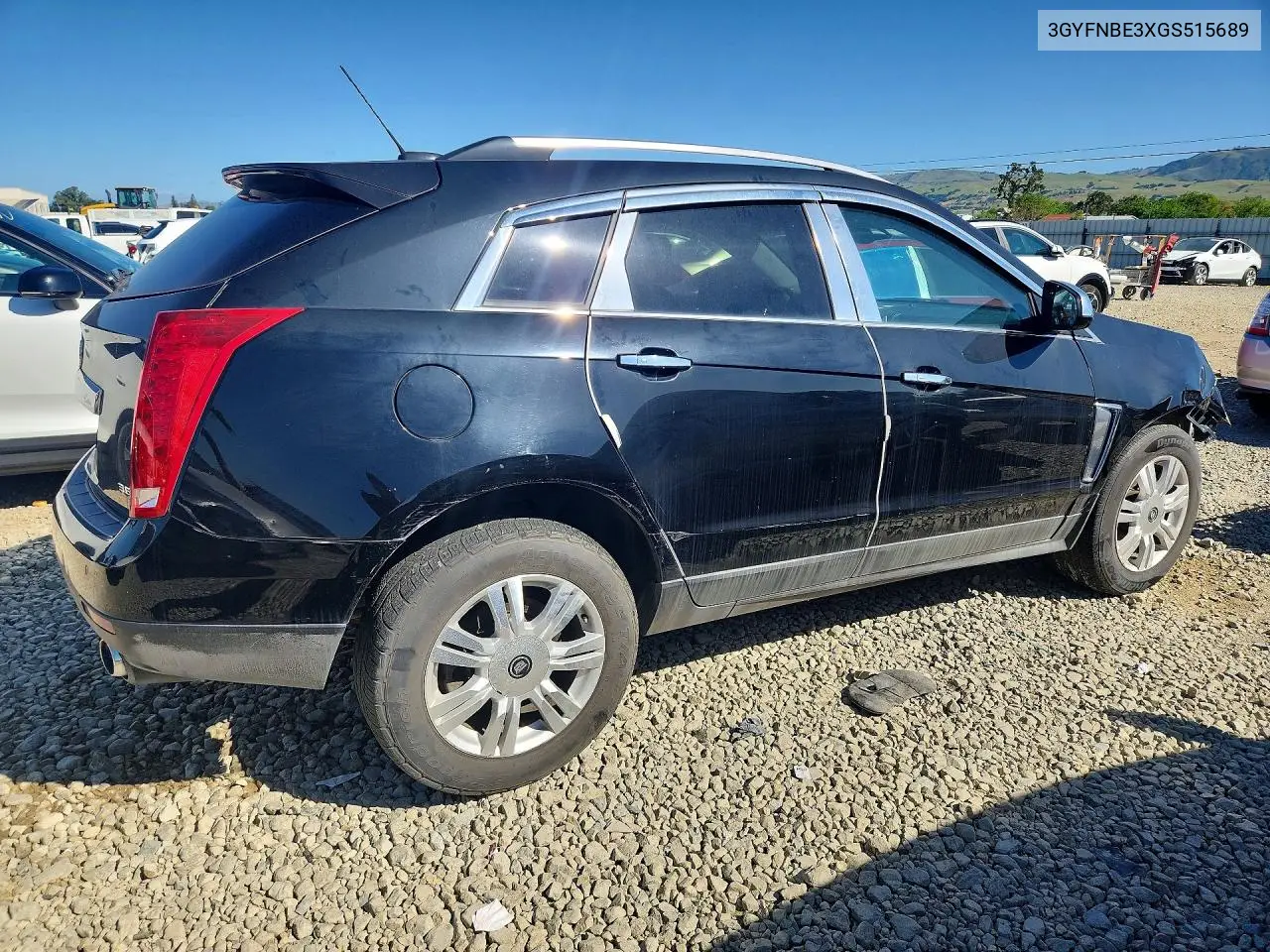 2016 Cadillac Srx Luxury Collection VIN: 3GYFNBE3XGS515689 Lot: 48576956