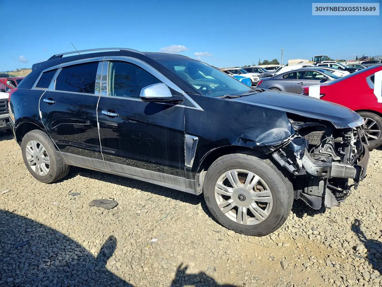 2016 Cadillac Srx Luxury Collection VIN: 3GYFNBE3XGS515689 Lot: 48576956