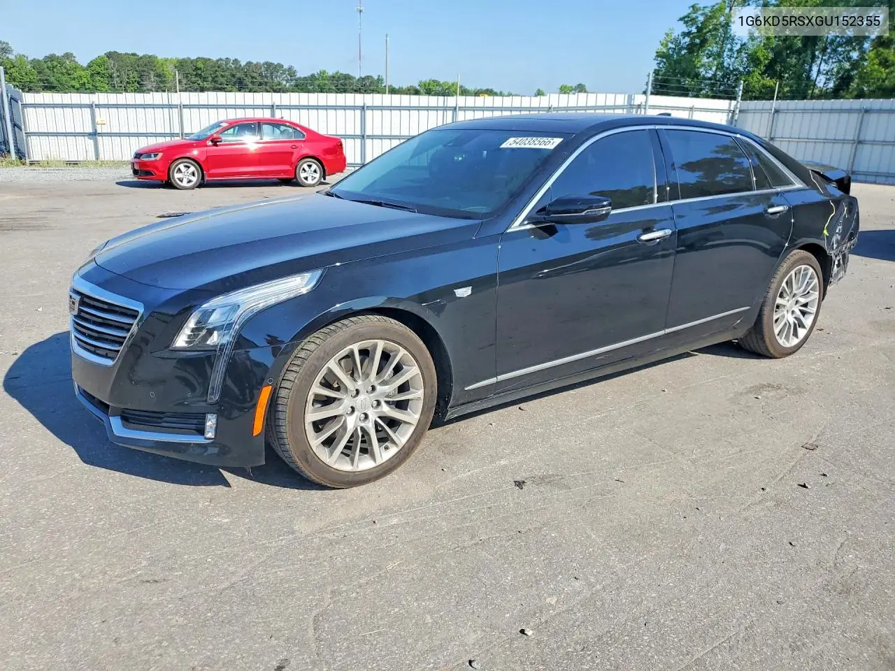 2016 Cadillac Ct6 Luxury VIN: 1G6KD5RSXGU152355 Lot: 54038566