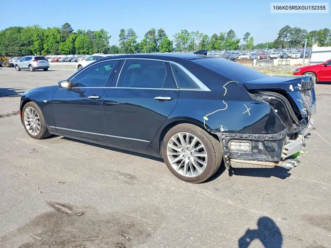 2016 Cadillac Ct6 Luxury VIN: 1G6KD5RSXGU152355 Lot: 54038566