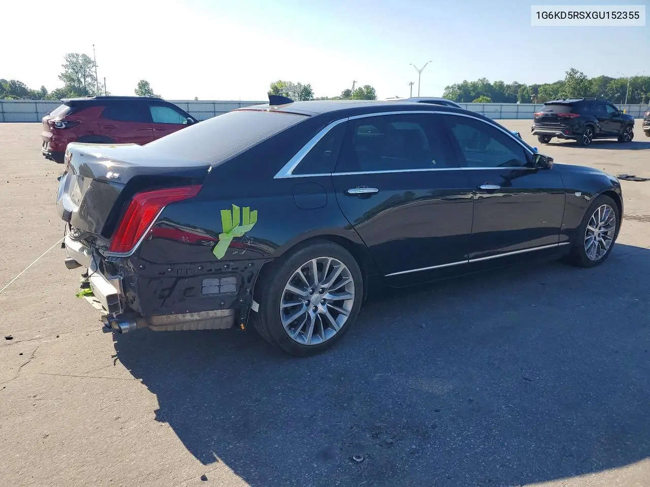 2016 Cadillac Ct6 Luxury VIN: 1G6KD5RSXGU152355 Lot: 54038566