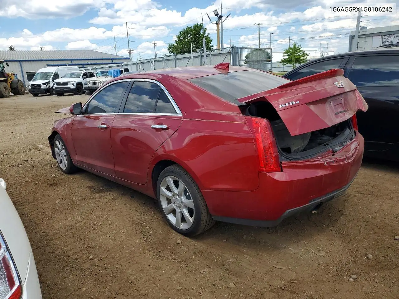 2016 Cadillac Ats VIN: 1G6AG5RX1G0106242 Lot: 55503766