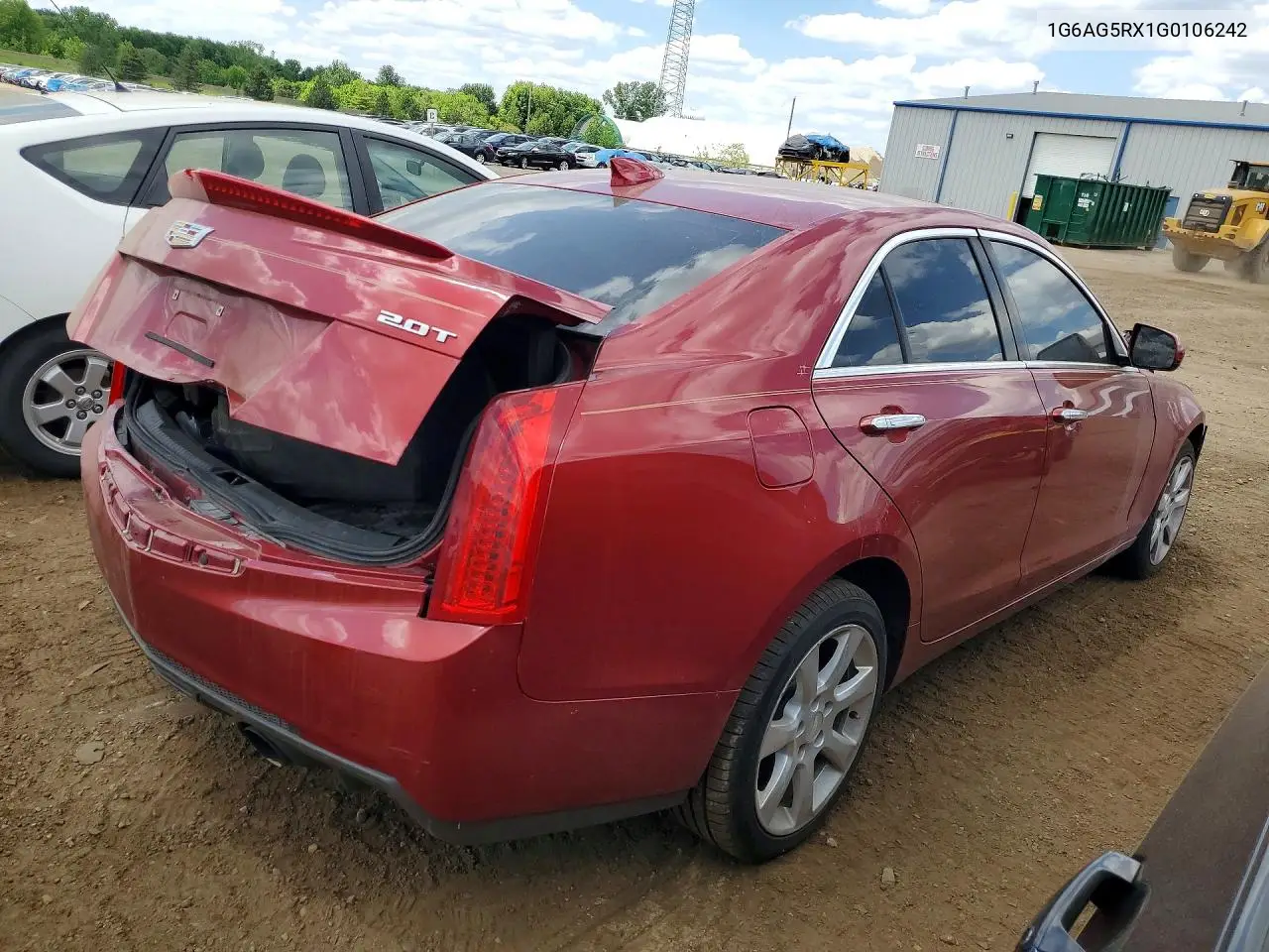 2016 Cadillac Ats VIN: 1G6AG5RX1G0106242 Lot: 55503766