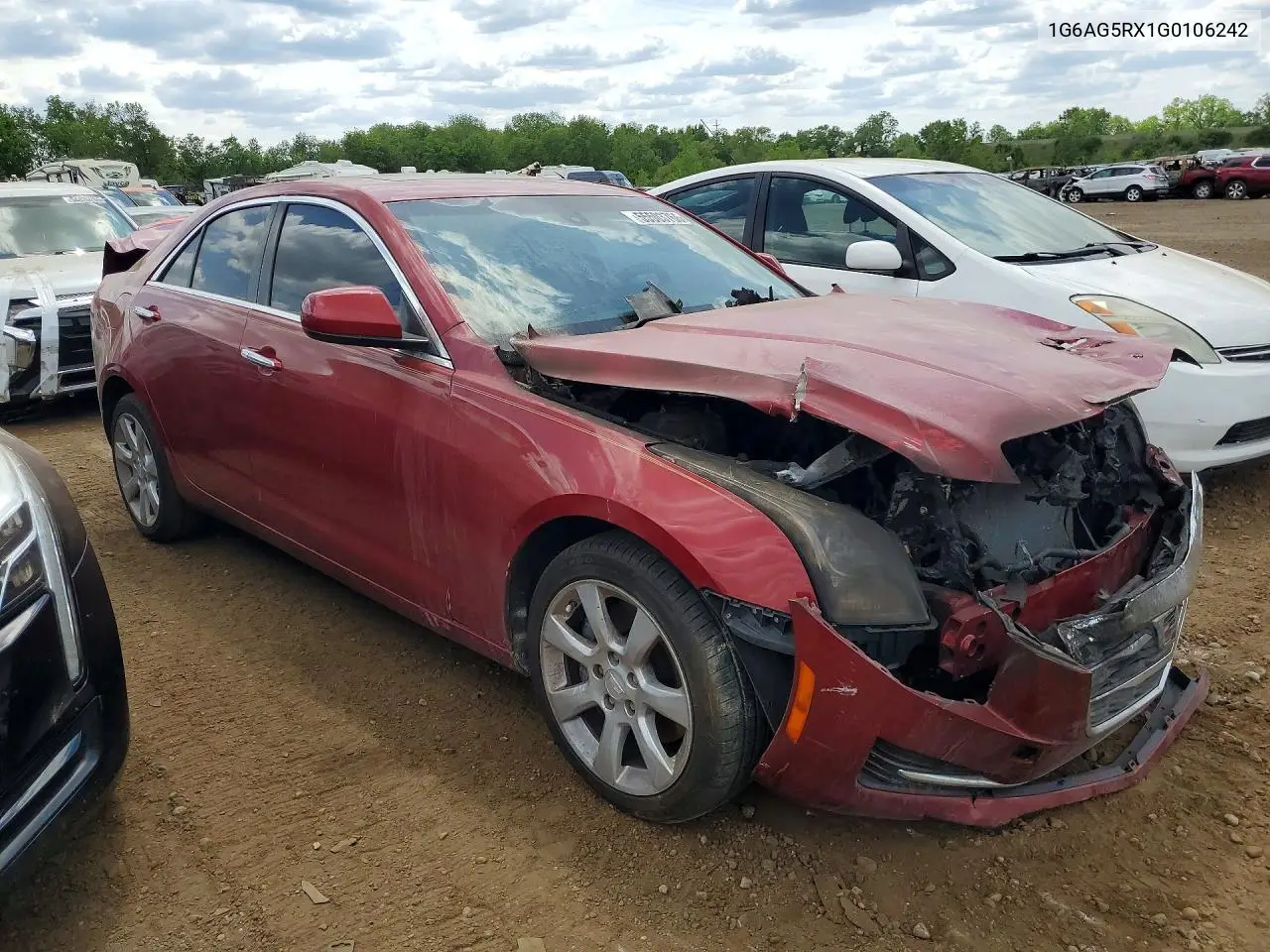 2016 Cadillac Ats VIN: 1G6AG5RX1G0106242 Lot: 55503766
