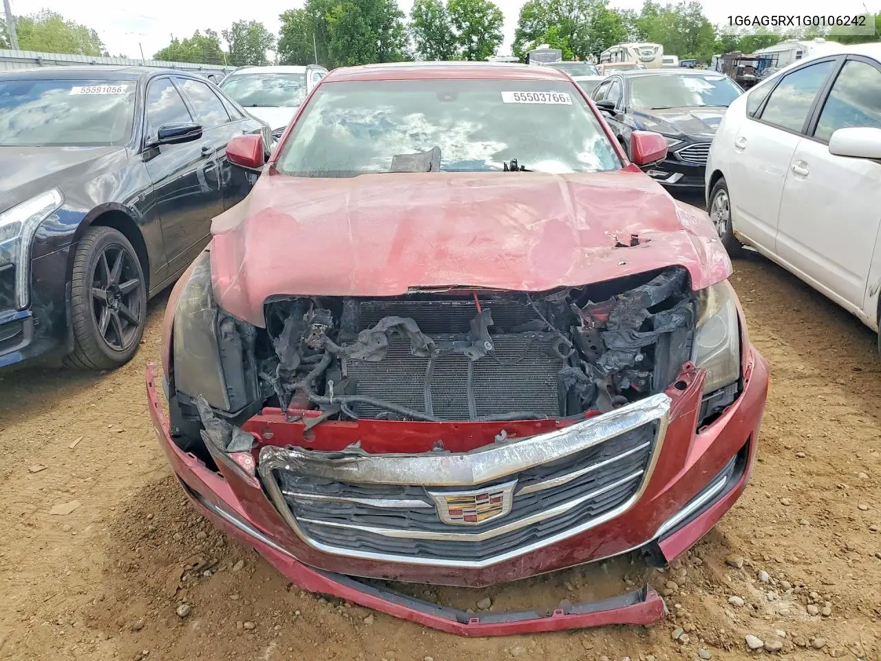 2016 Cadillac Ats VIN: 1G6AG5RX1G0106242 Lot: 55503766