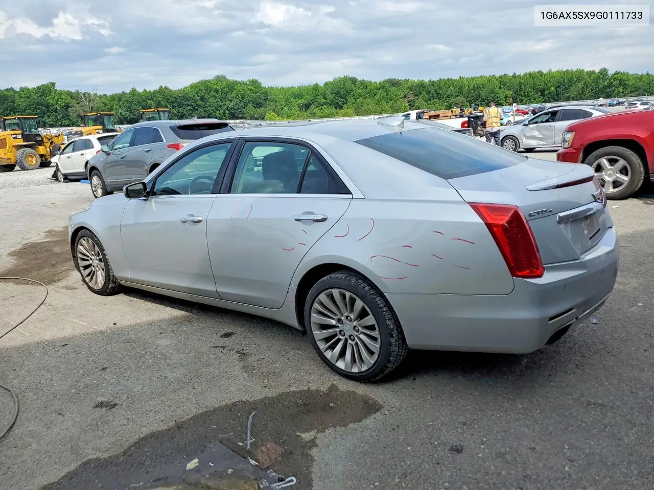 2016 Cadillac Cts Luxury Collection VIN: 1G6AX5SX9G0111733 Lot: 57299306