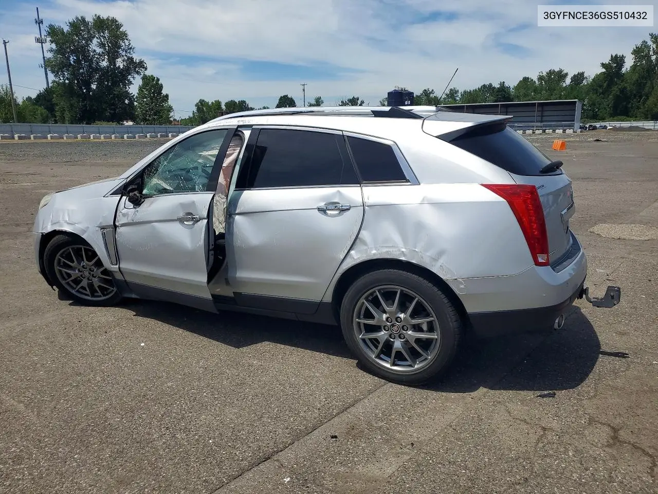 2016 Cadillac Srx Performance Collection VIN: 3GYFNCE36GS510432 Lot: 57700986