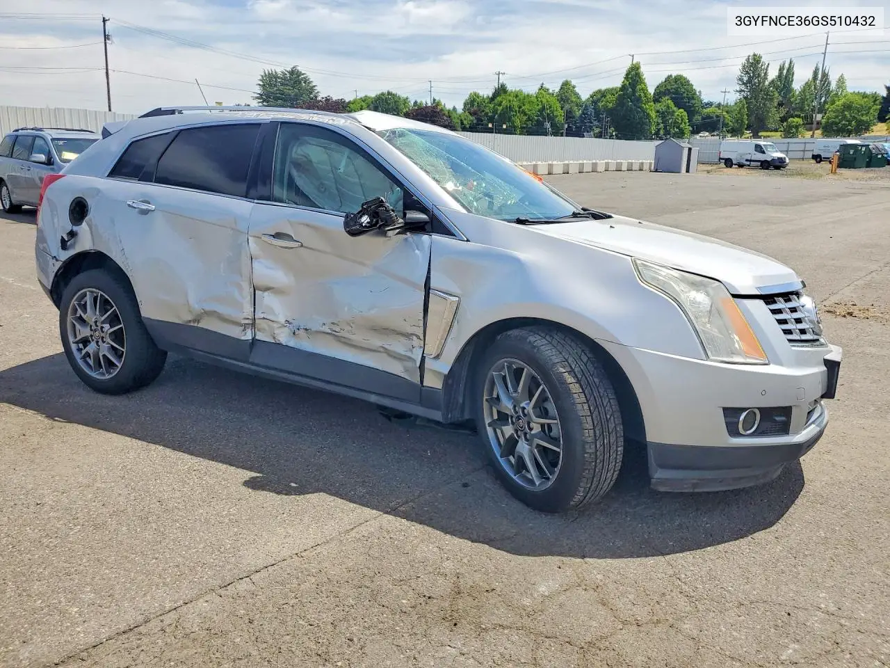 2016 Cadillac Srx Performance Collection VIN: 3GYFNCE36GS510432 Lot: 57700986