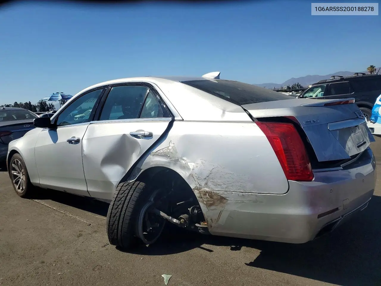 2016 Cadillac Cts Luxury Collection VIN: 1G6AR5SS2G0188278 Lot: 57803856