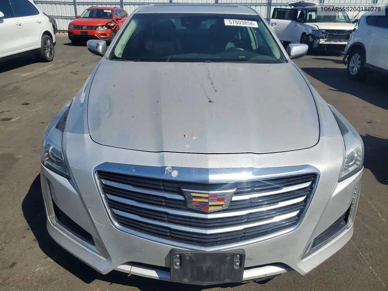 2016 Cadillac Cts Luxury Collection VIN: 1G6AR5SS2G0188278 Lot: 57803856