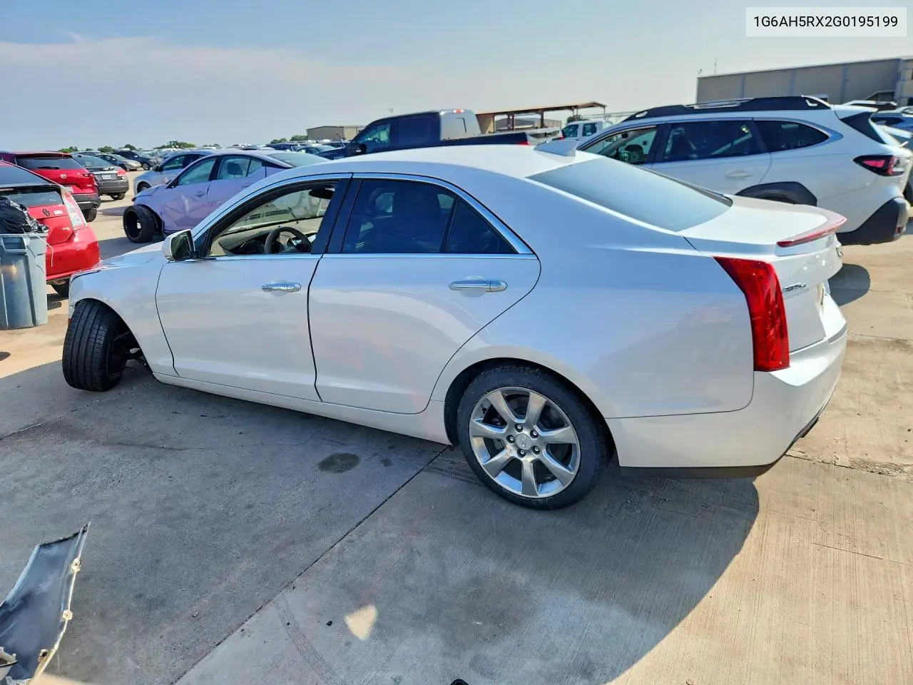 2016 Cadillac Ats Luxury VIN: 1G6AH5RX2G0195199 Lot: 58091236