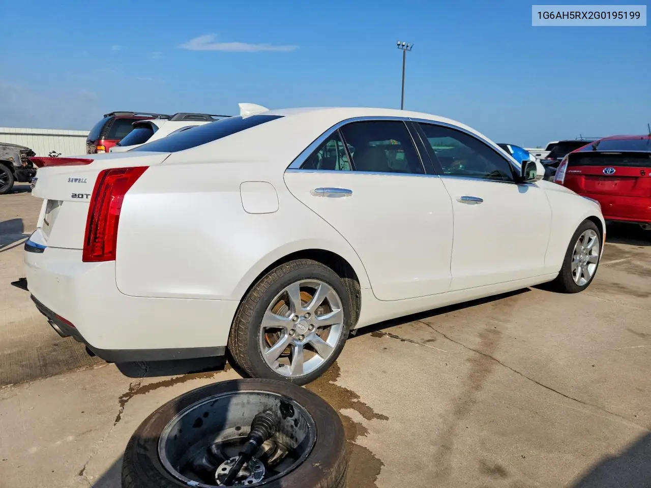 2016 Cadillac Ats Luxury VIN: 1G6AH5RX2G0195199 Lot: 58091236