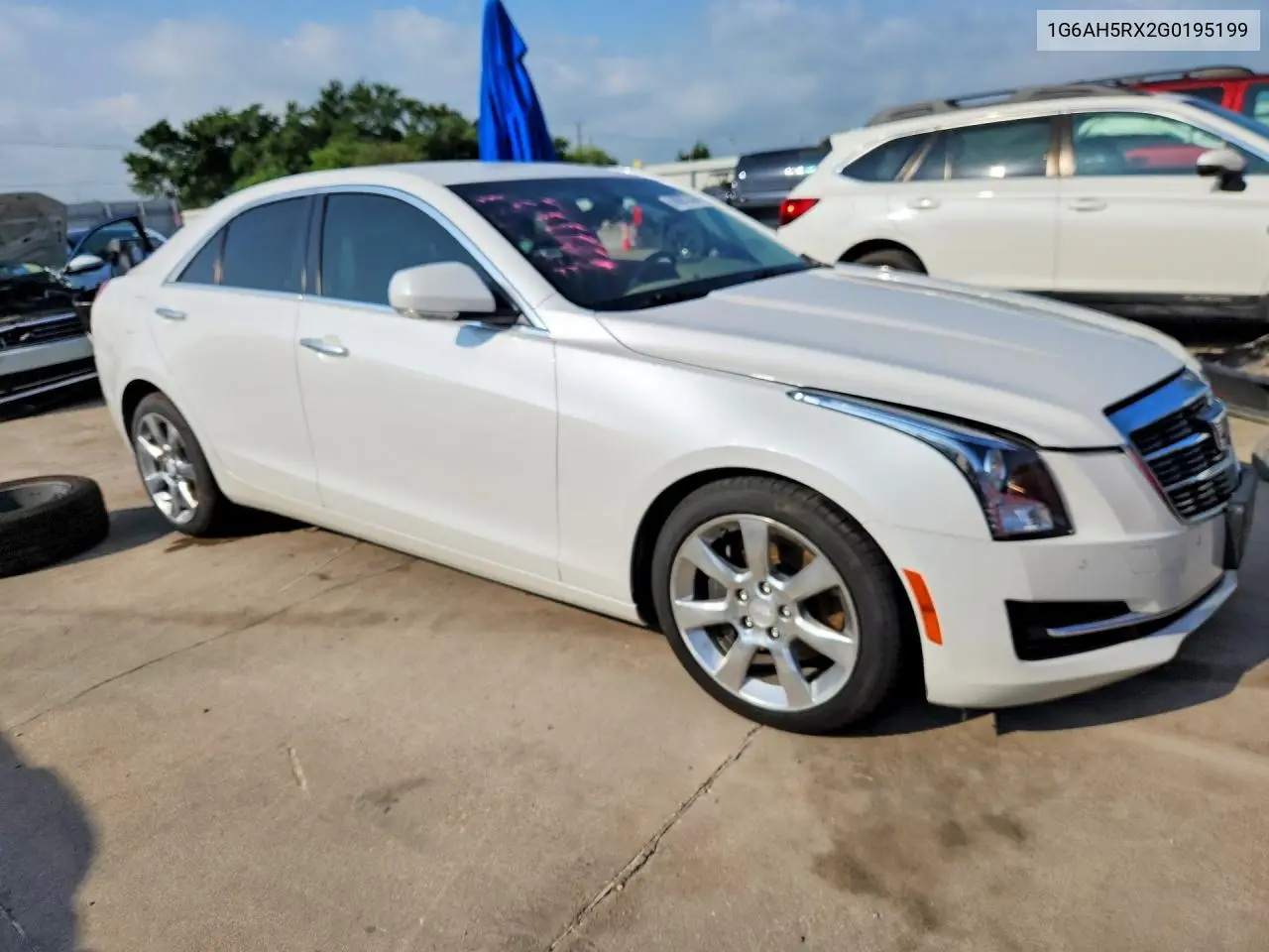 2016 Cadillac Ats Luxury VIN: 1G6AH5RX2G0195199 Lot: 58091236