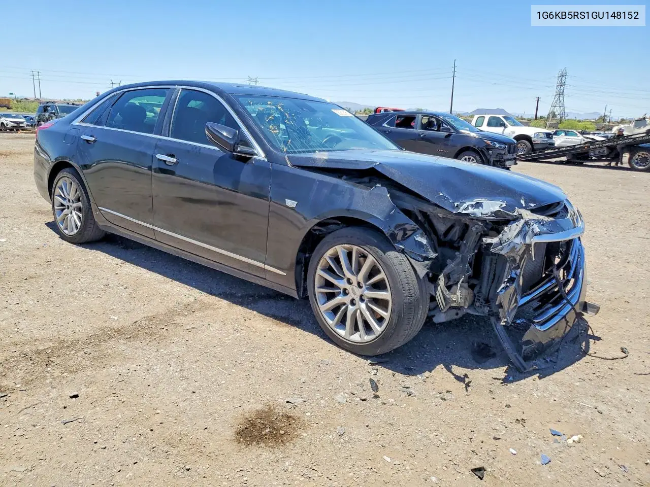 2016 Cadillac Ct6 VIN: 1G6KB5RS1GU148152 Lot: 58282896