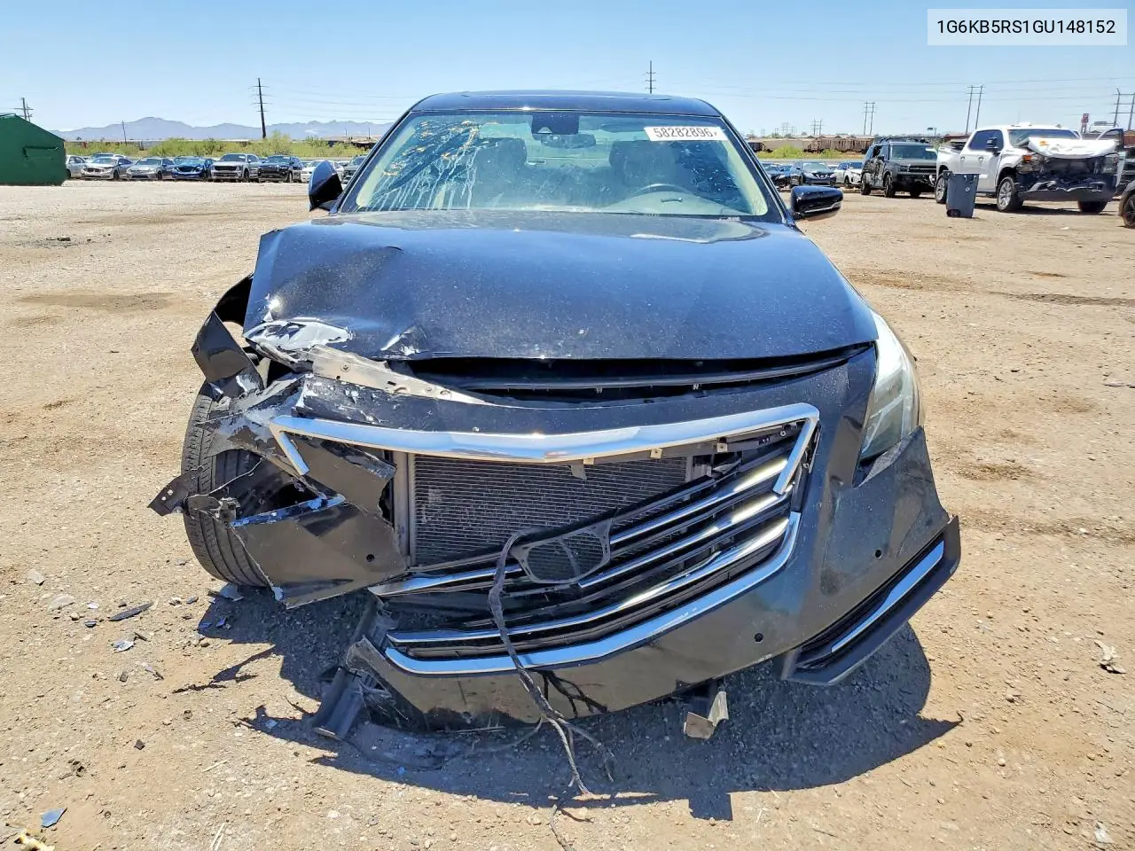 2016 Cadillac Ct6 VIN: 1G6KB5RS1GU148152 Lot: 58282896
