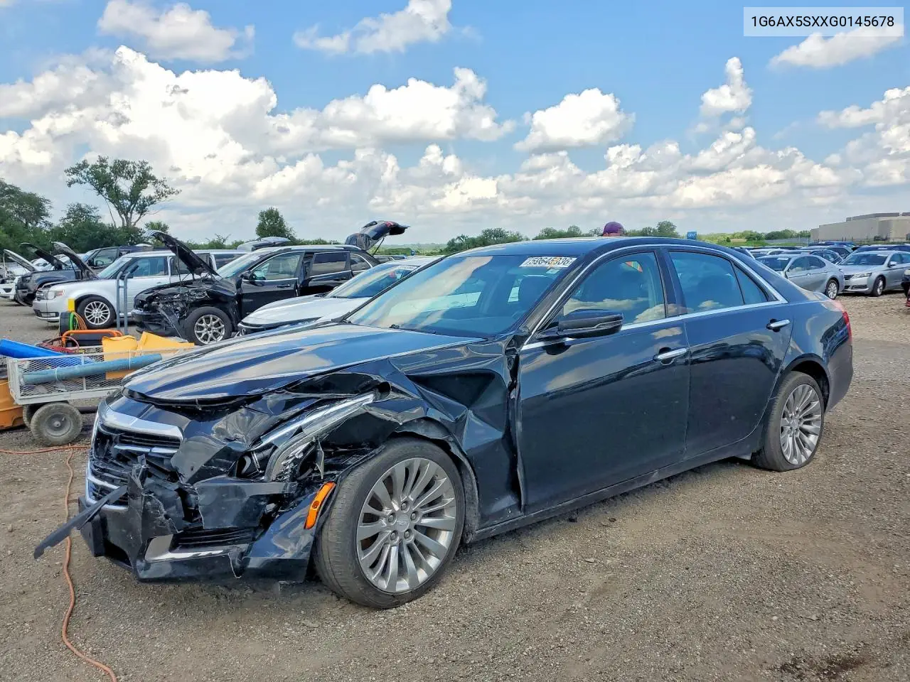 2016 Cadillac Cts Luxury Collection VIN: 1G6AX5SXXG0145678 Lot: 59645936