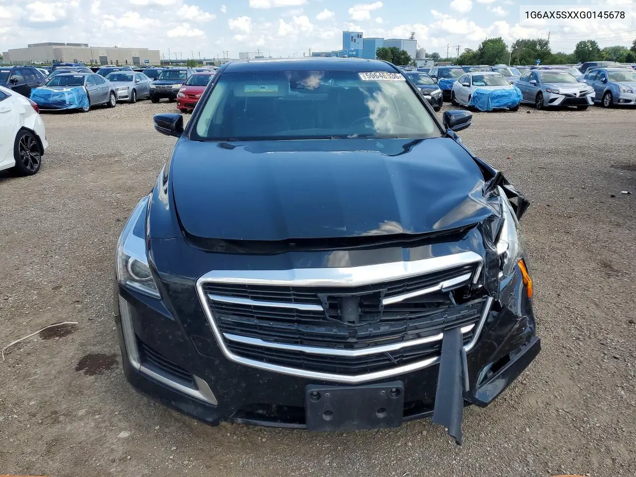 2016 Cadillac Cts Luxury Collection VIN: 1G6AX5SXXG0145678 Lot: 59645936