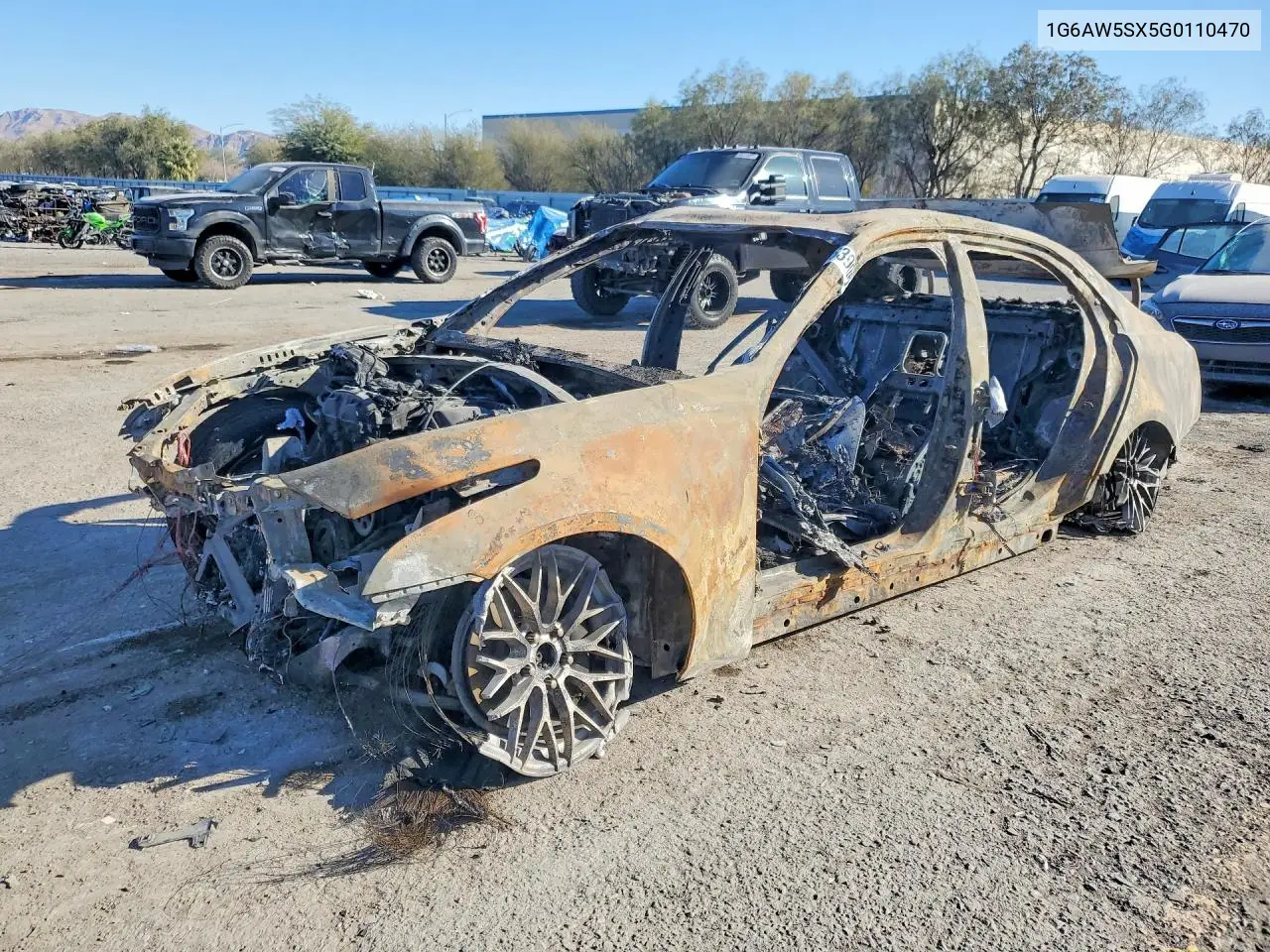 2016 Cadillac Cts VIN: 1G6AW5SX5G0110470 Lot: 75639065
