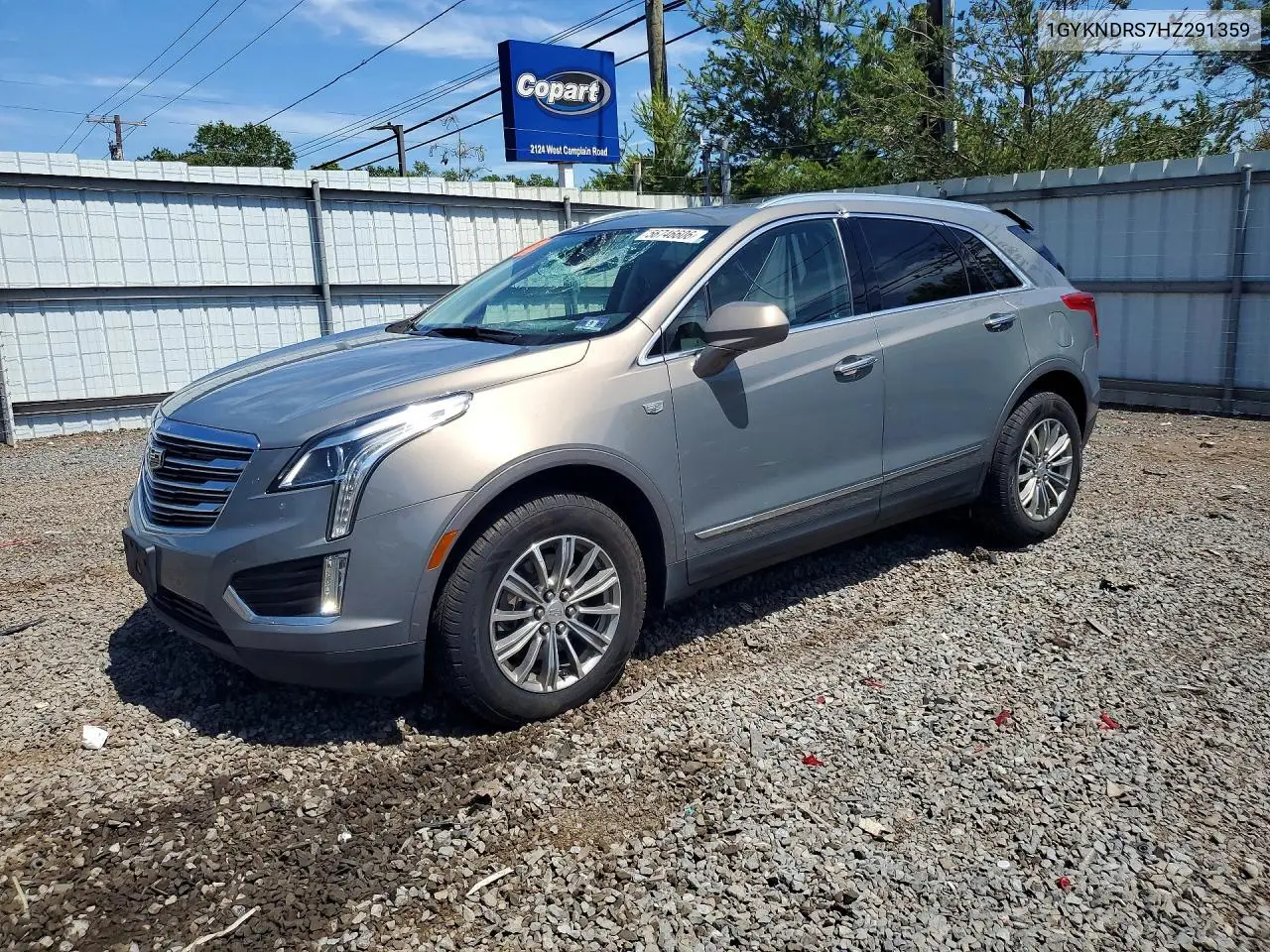 2017 Cadillac Xt5 Luxury VIN: 1GYKNDRS7HZ291359 Lot: 56746606