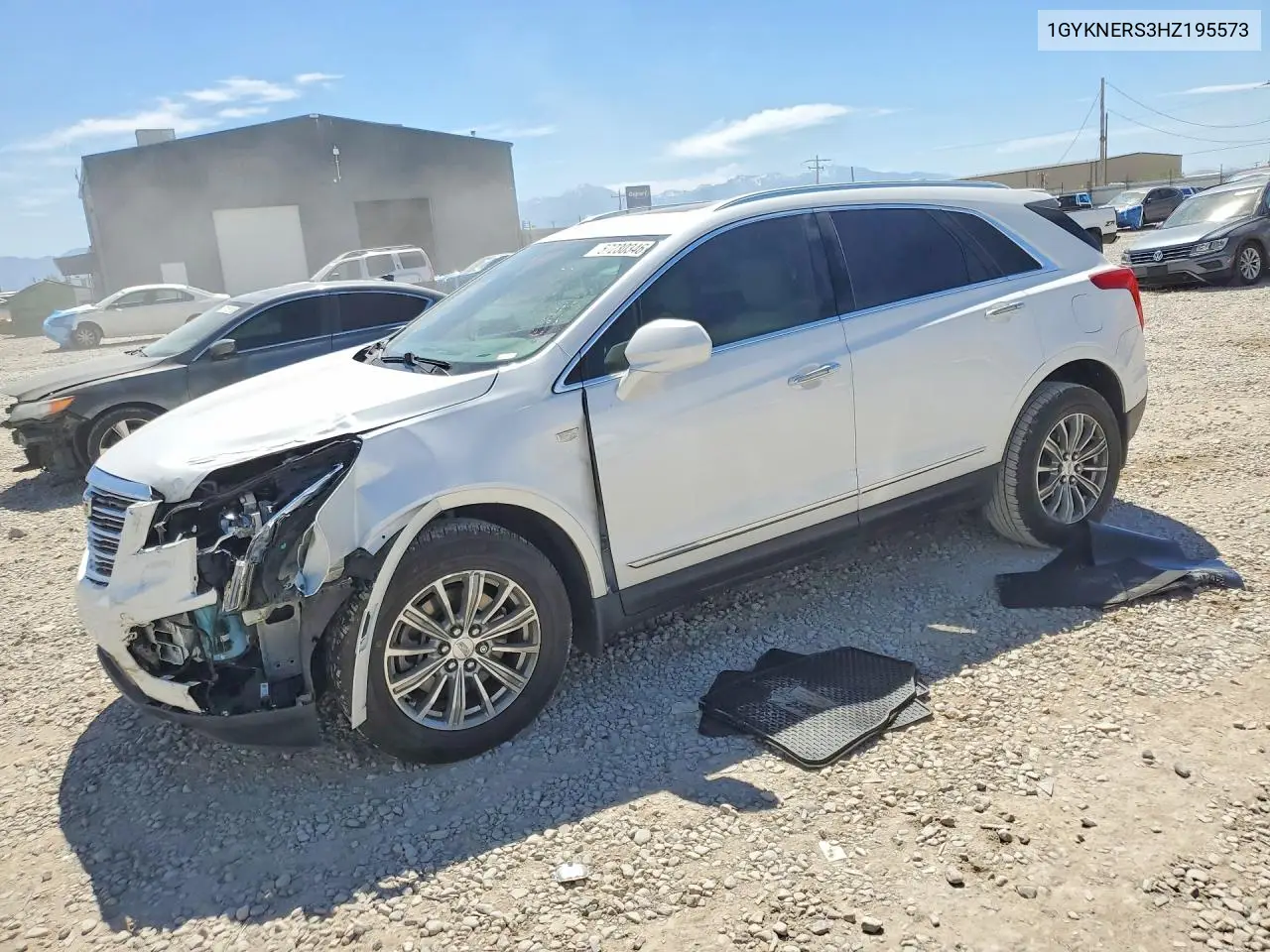 2017 Cadillac Xt5 Premium Luxury VIN: 1GYKNERS3HZ195573 Lot: 57230346