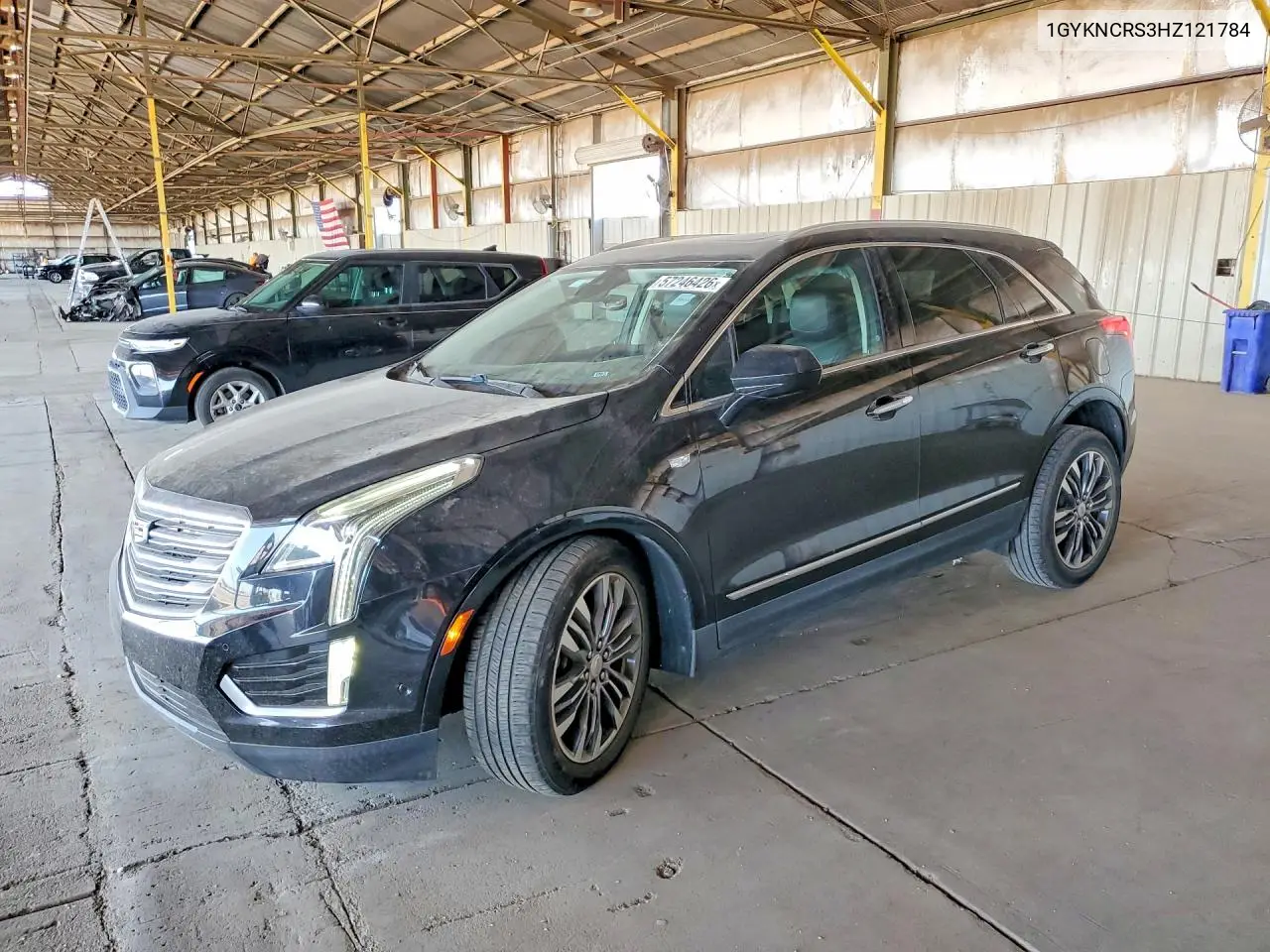 2017 Cadillac Xt5 Premium Luxury VIN: 1GYKNCRS3HZ121784 Lot: 57246426