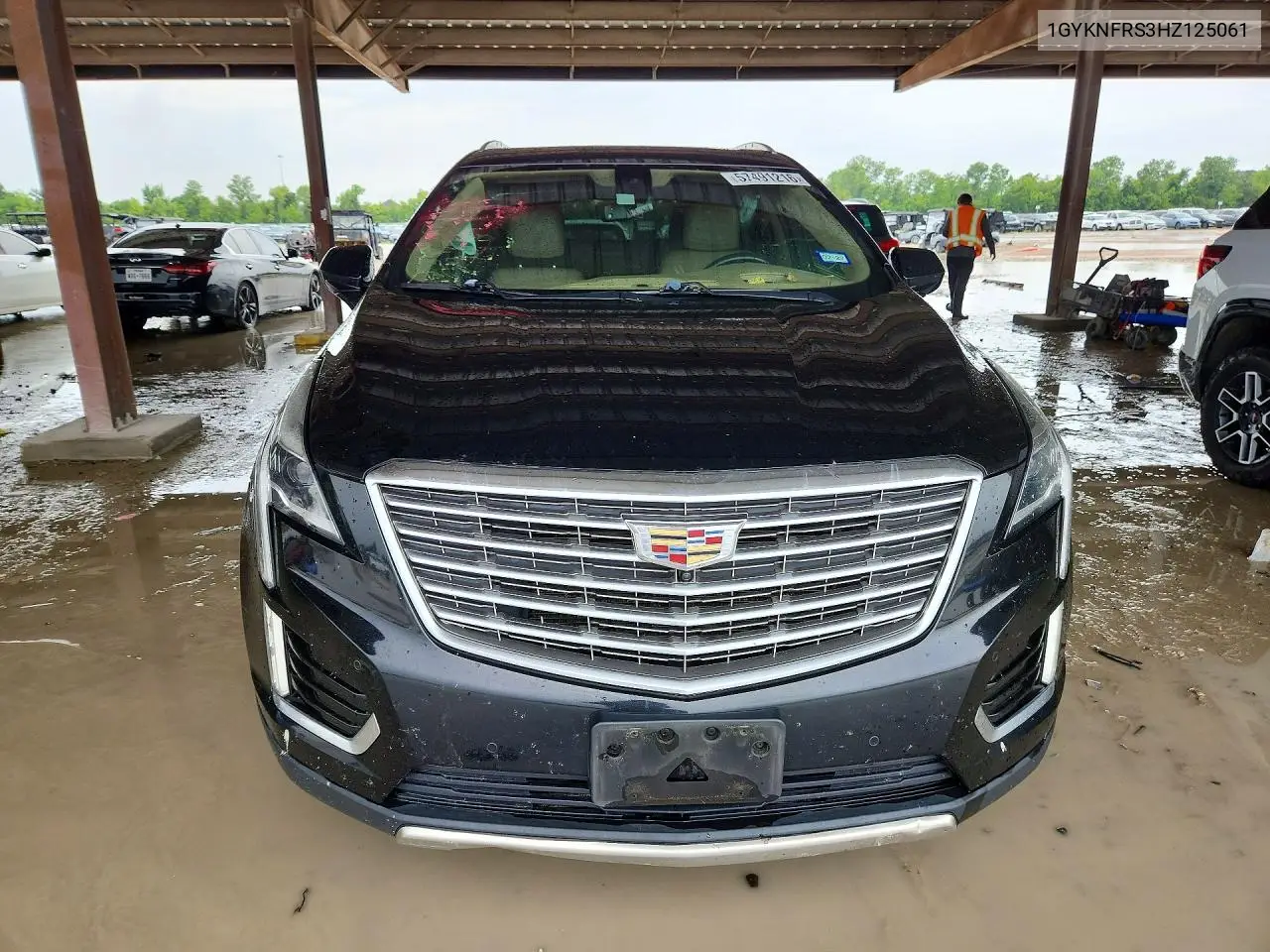 2017 Cadillac Xt5 Platinum VIN: 1GYKNFRS3HZ125061 Lot: 57491216
