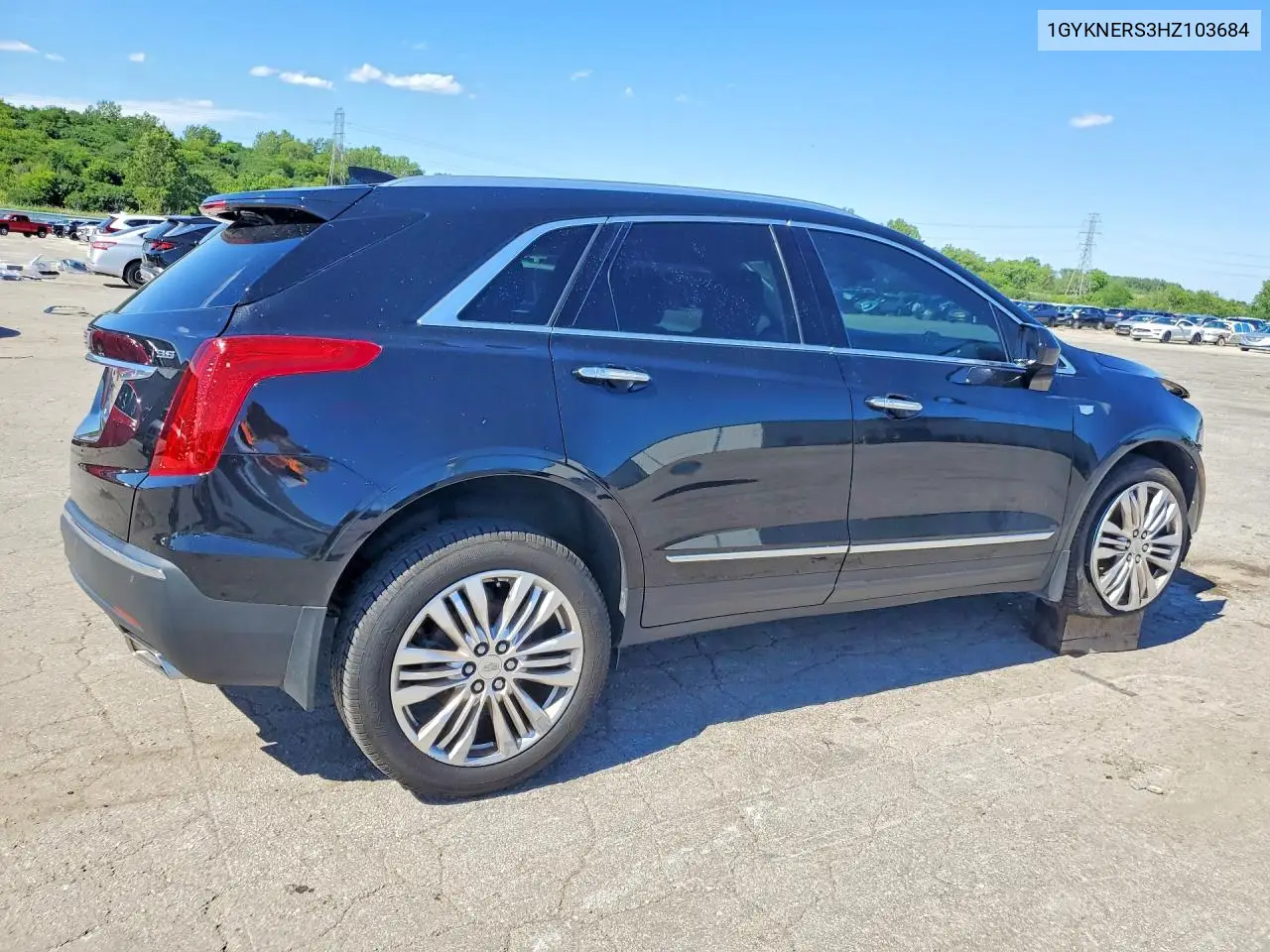 2017 Cadillac Xt5 Premium Luxury VIN: 1GYKNERS3HZ103684 Lot: 58104686
