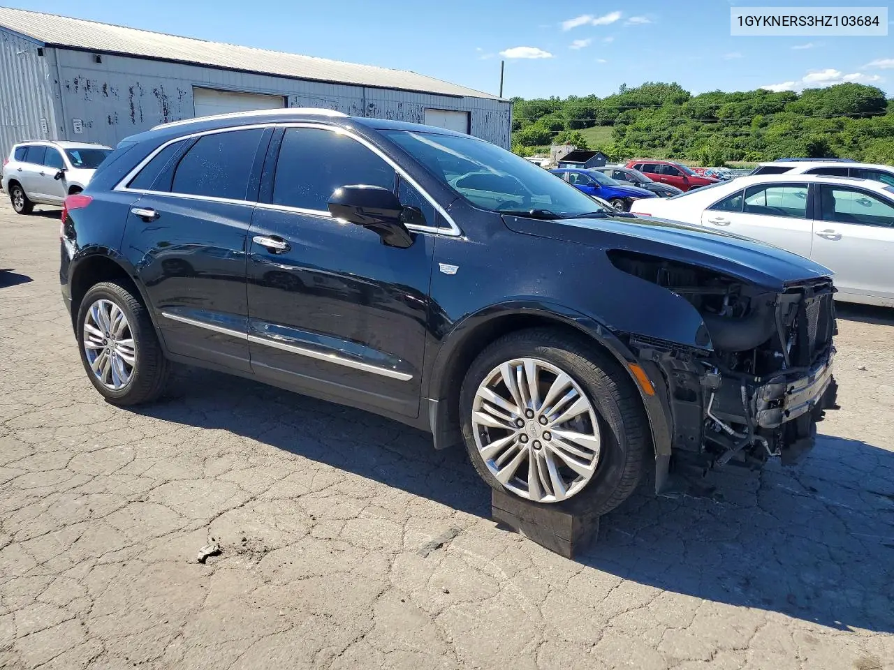 2017 Cadillac Xt5 Premium Luxury VIN: 1GYKNERS3HZ103684 Lot: 58104686