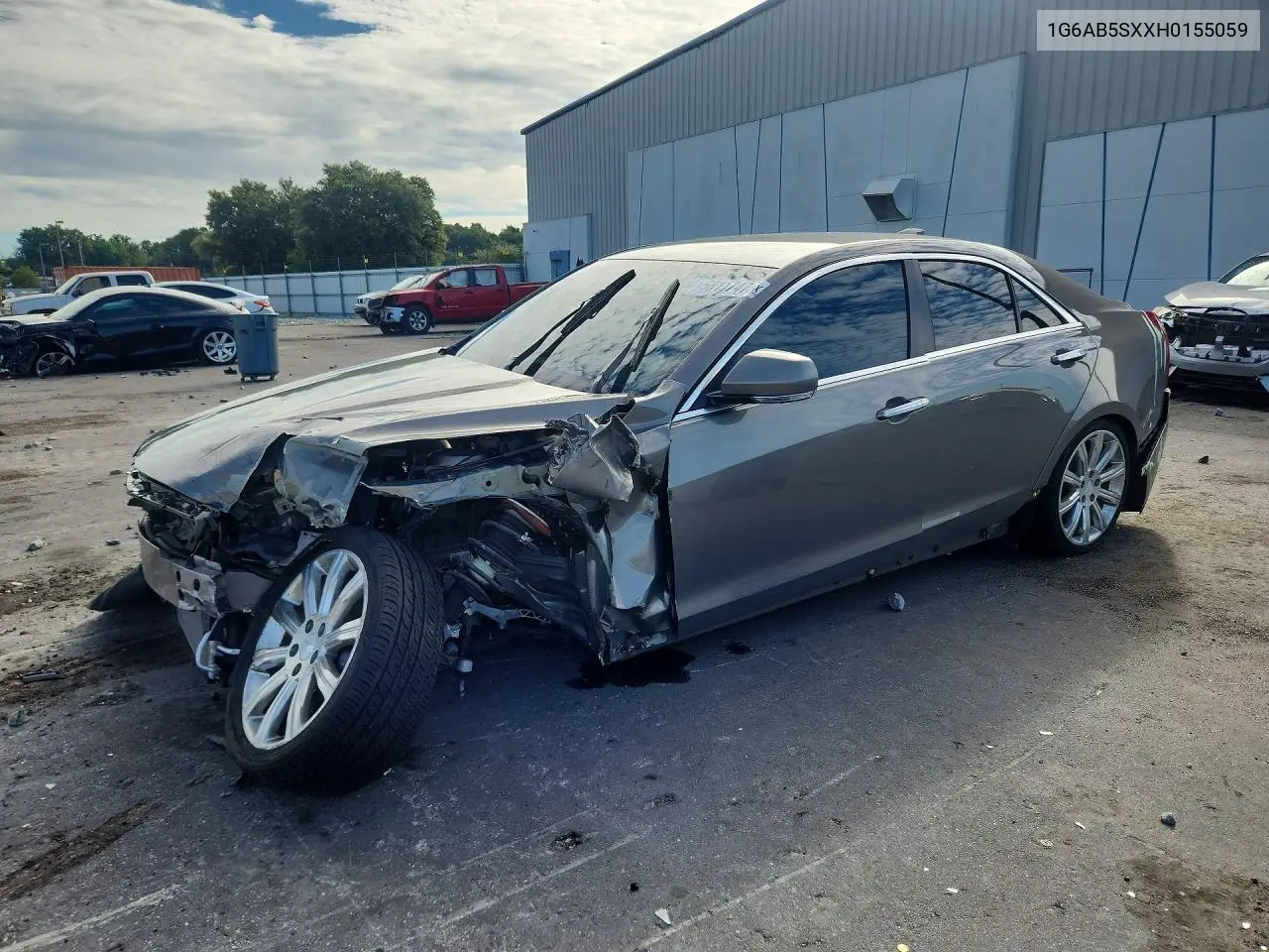 2017 Cadillac Ats Luxury VIN: 1G6AB5SXXH0155059 Lot: 58117476