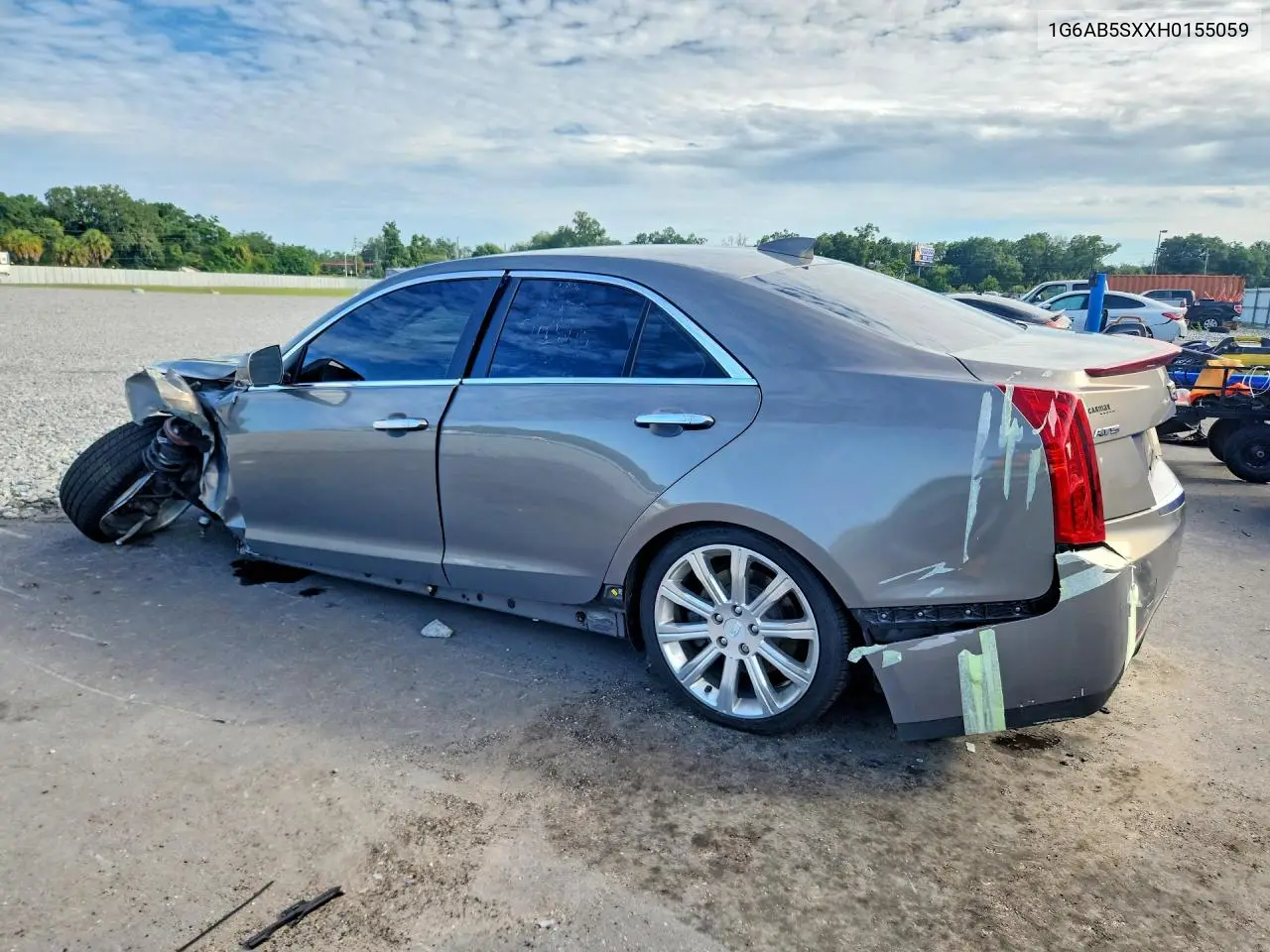2017 Cadillac Ats Luxury VIN: 1G6AB5SXXH0155059 Lot: 58117476