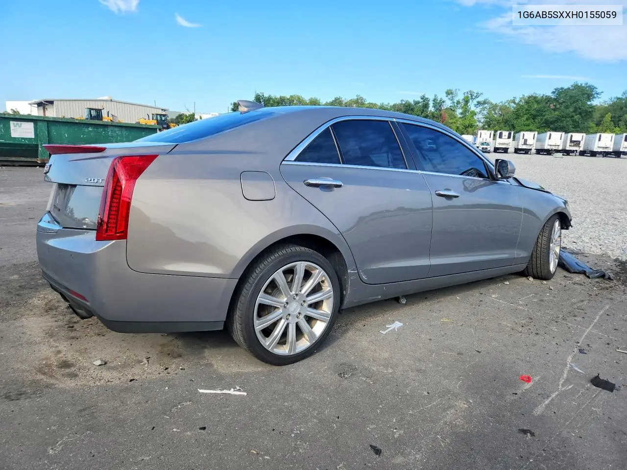 2017 Cadillac Ats Luxury VIN: 1G6AB5SXXH0155059 Lot: 58117476