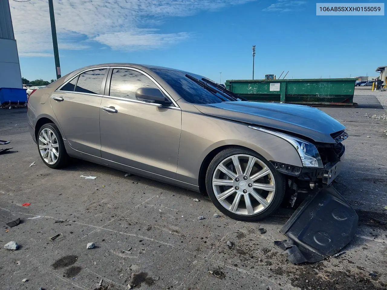 2017 Cadillac Ats Luxury VIN: 1G6AB5SXXH0155059 Lot: 58117476