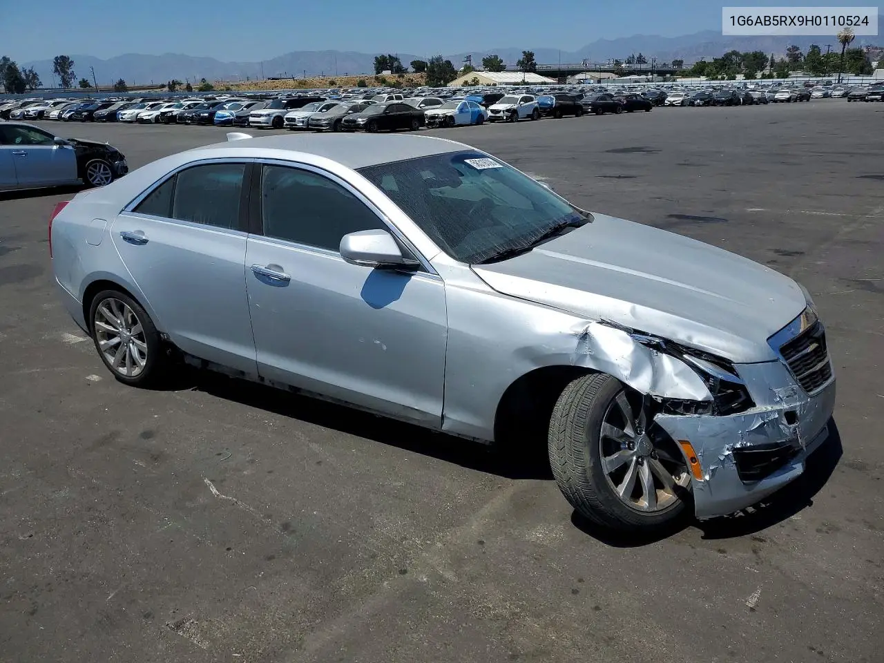 2017 Cadillac Ats Luxury VIN: 1G6AB5RX9H0110524 Lot: 58319706