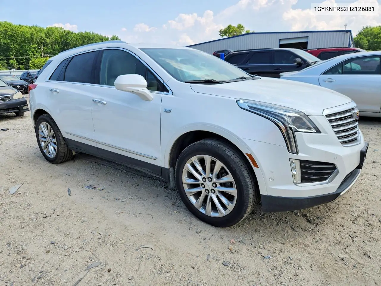 2017 Cadillac Xt5 Platinum VIN: 1GYKNFRS2HZ126881 Lot: 58545876